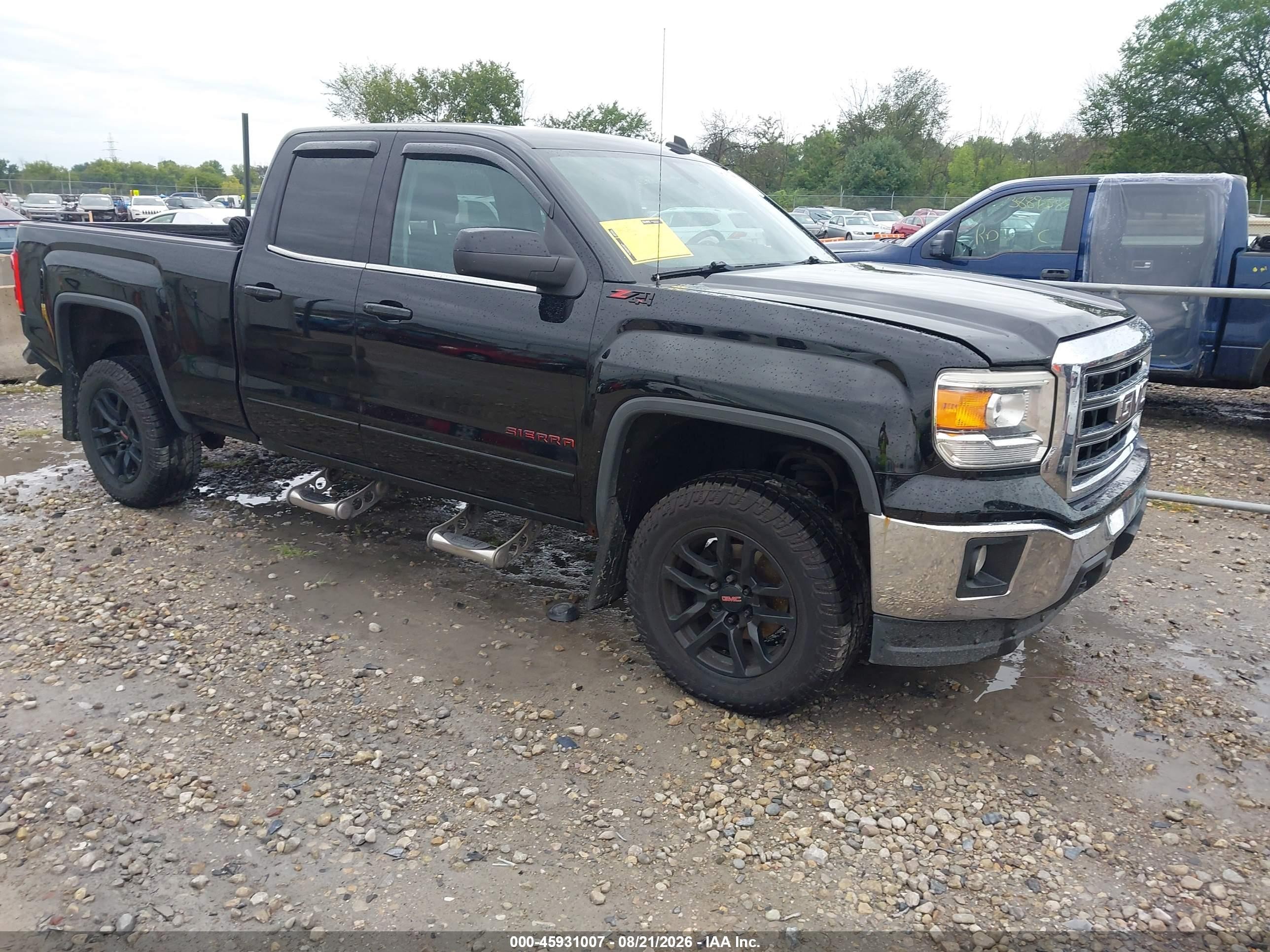 2014 Gmc Sierra 1500 Sle Gray vin: 1GTV2UEC5EZ299269