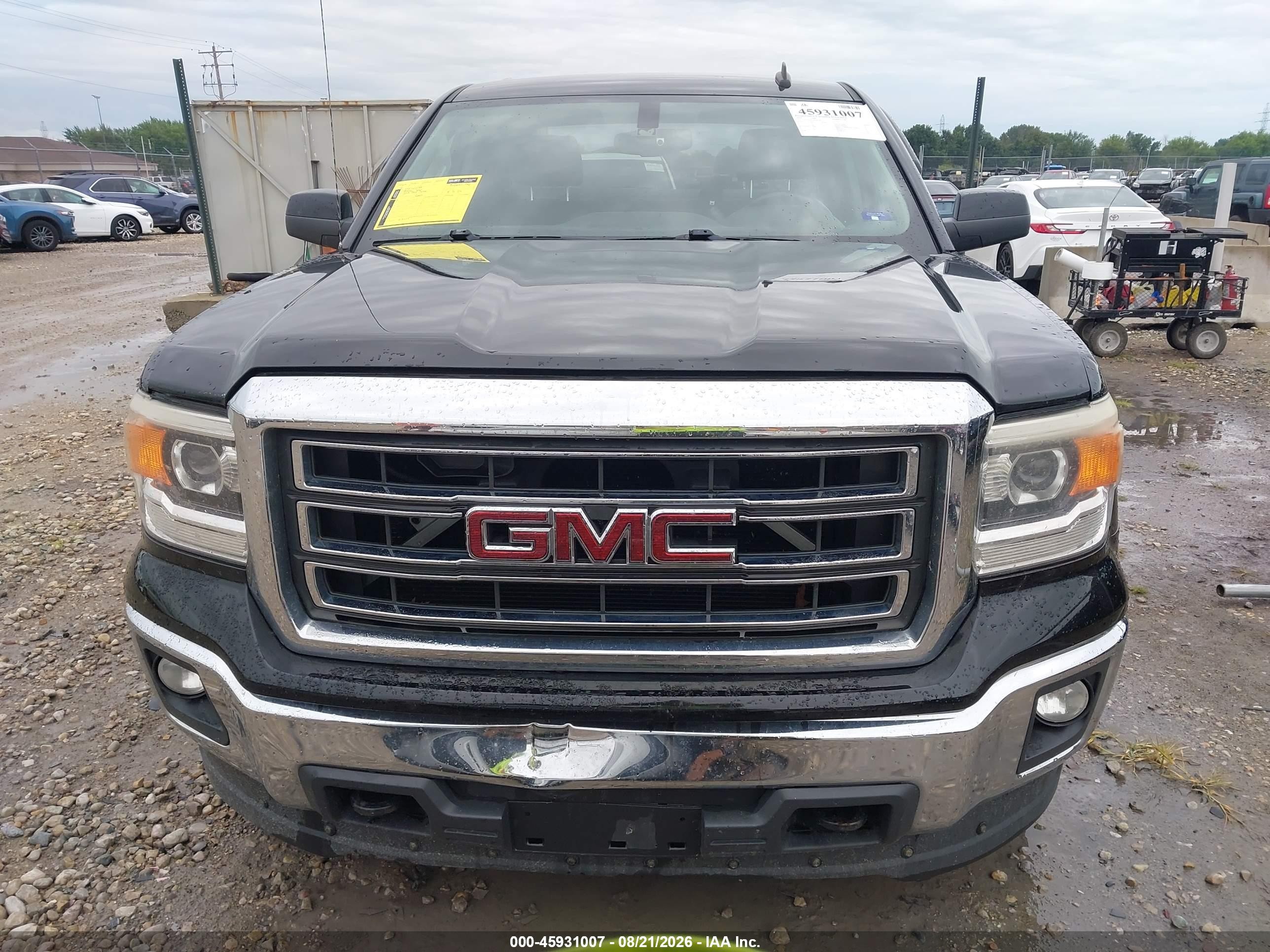 2014 Gmc Sierra 1500 Sle Gray vin: 1GTV2UEC5EZ299269