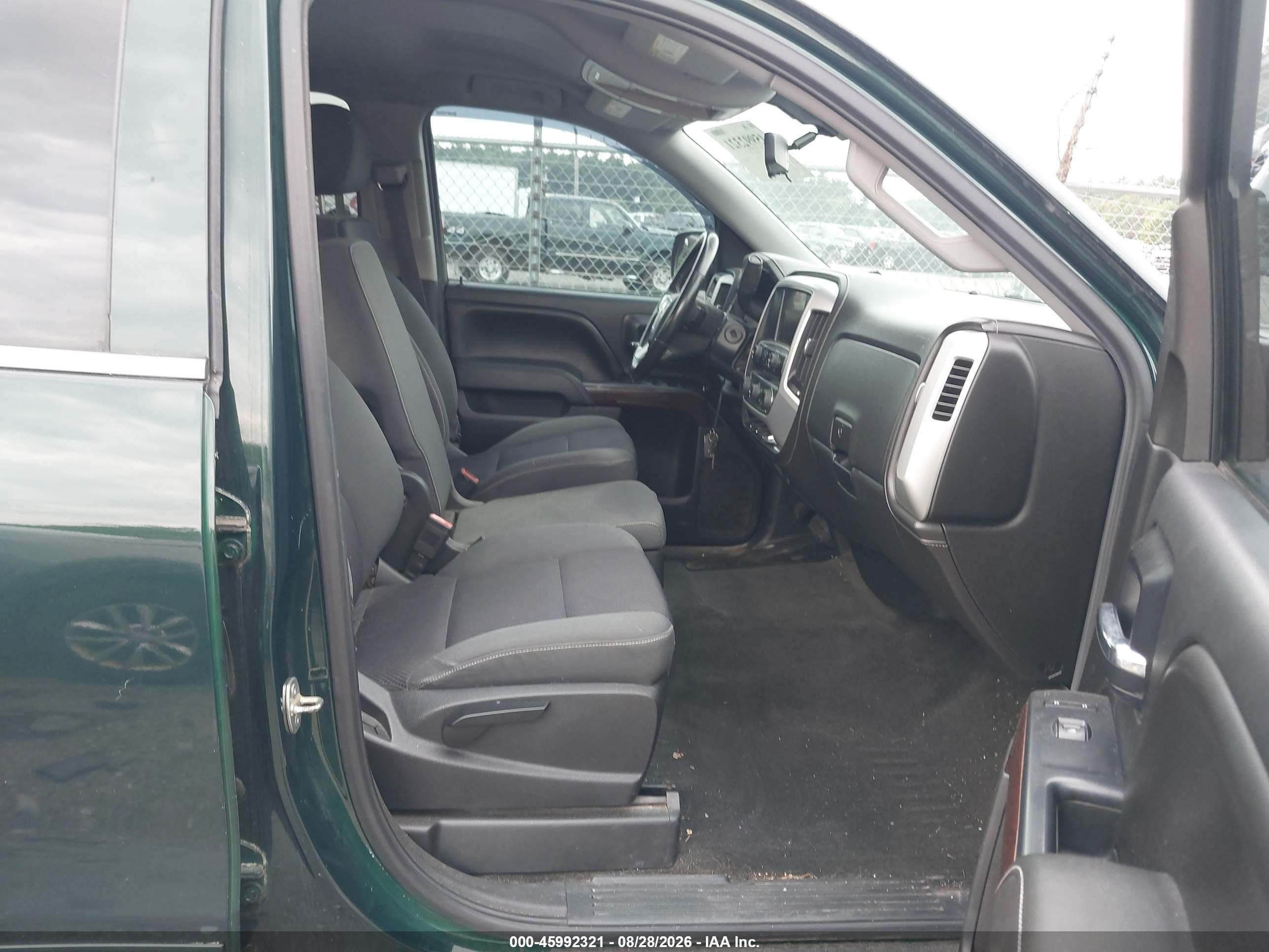 2014 Gmc Sierra 1500 Sle Green vin: 1GTV2UEC5EZ307368