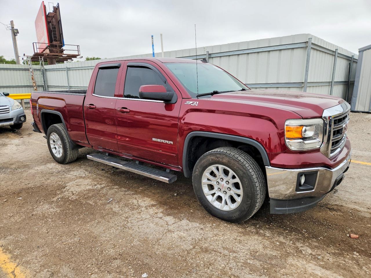 2014 Gmc Sierra Burgundy vin: 1GTV2UEC5EZ318094