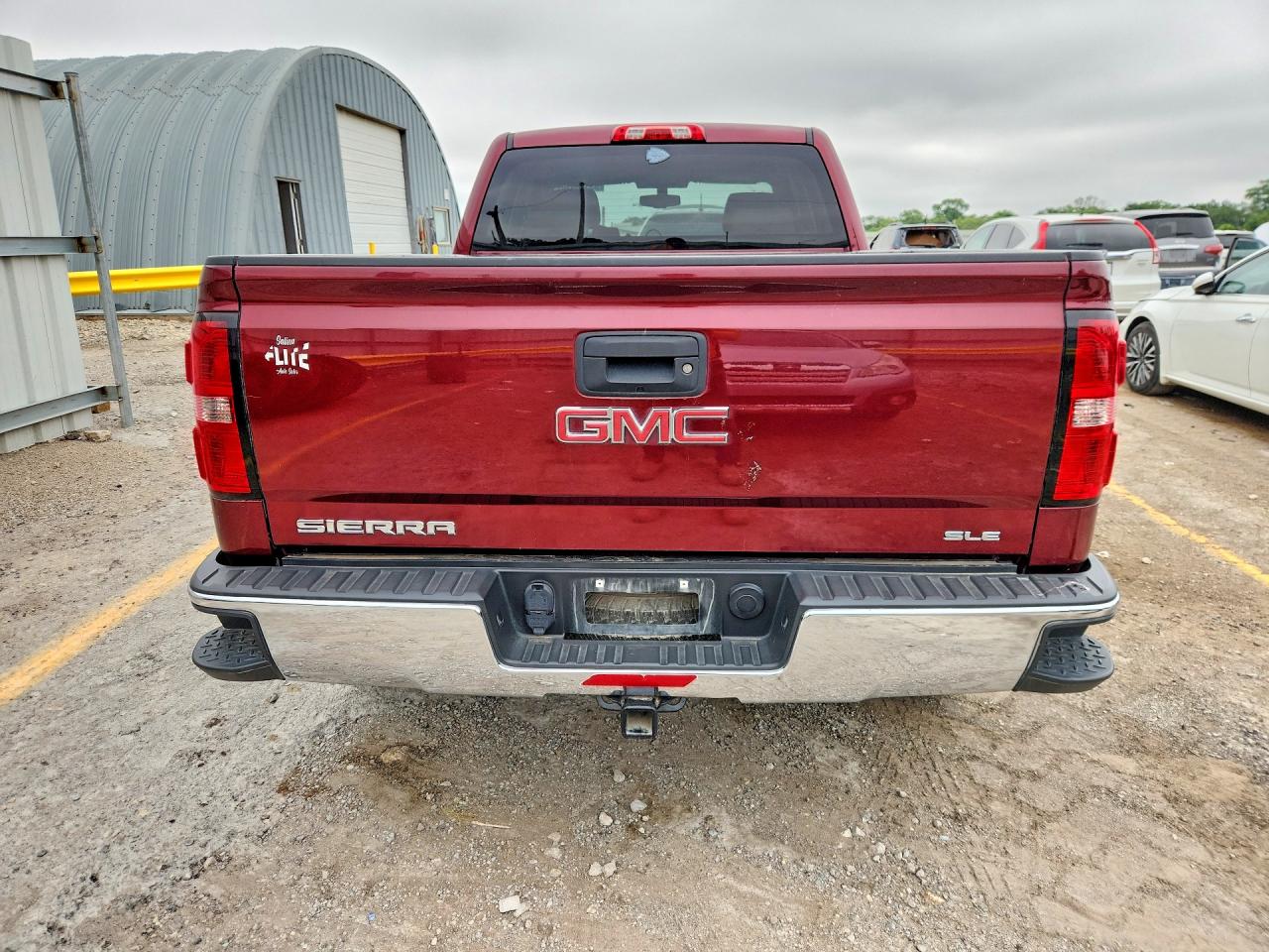 2014 Gmc Sierra Burgundy vin: 1GTV2UEC5EZ318094