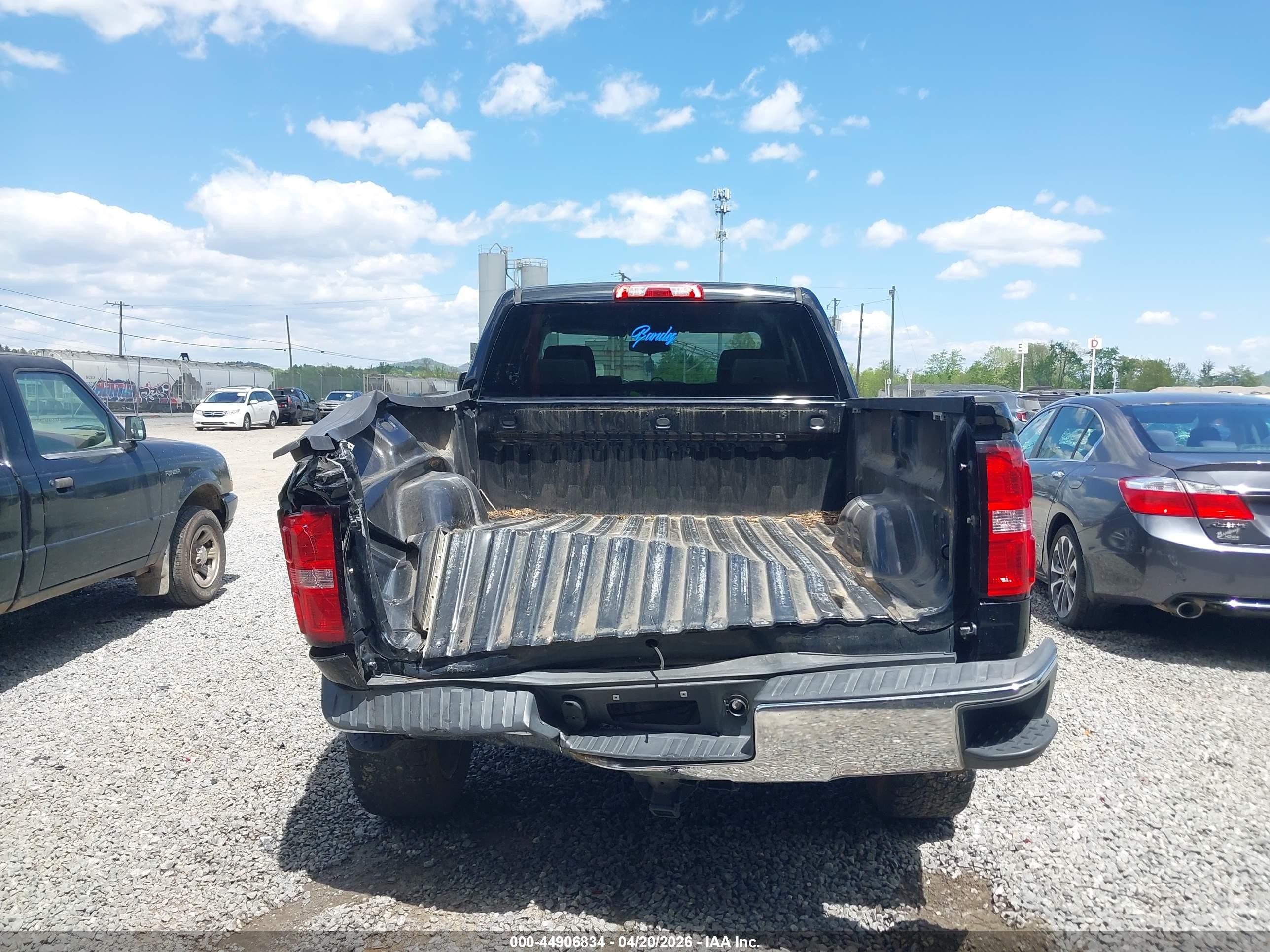 2015 Gmc Sierra 1500 Sle Black vin: 1GTV2UEC5FZ257735