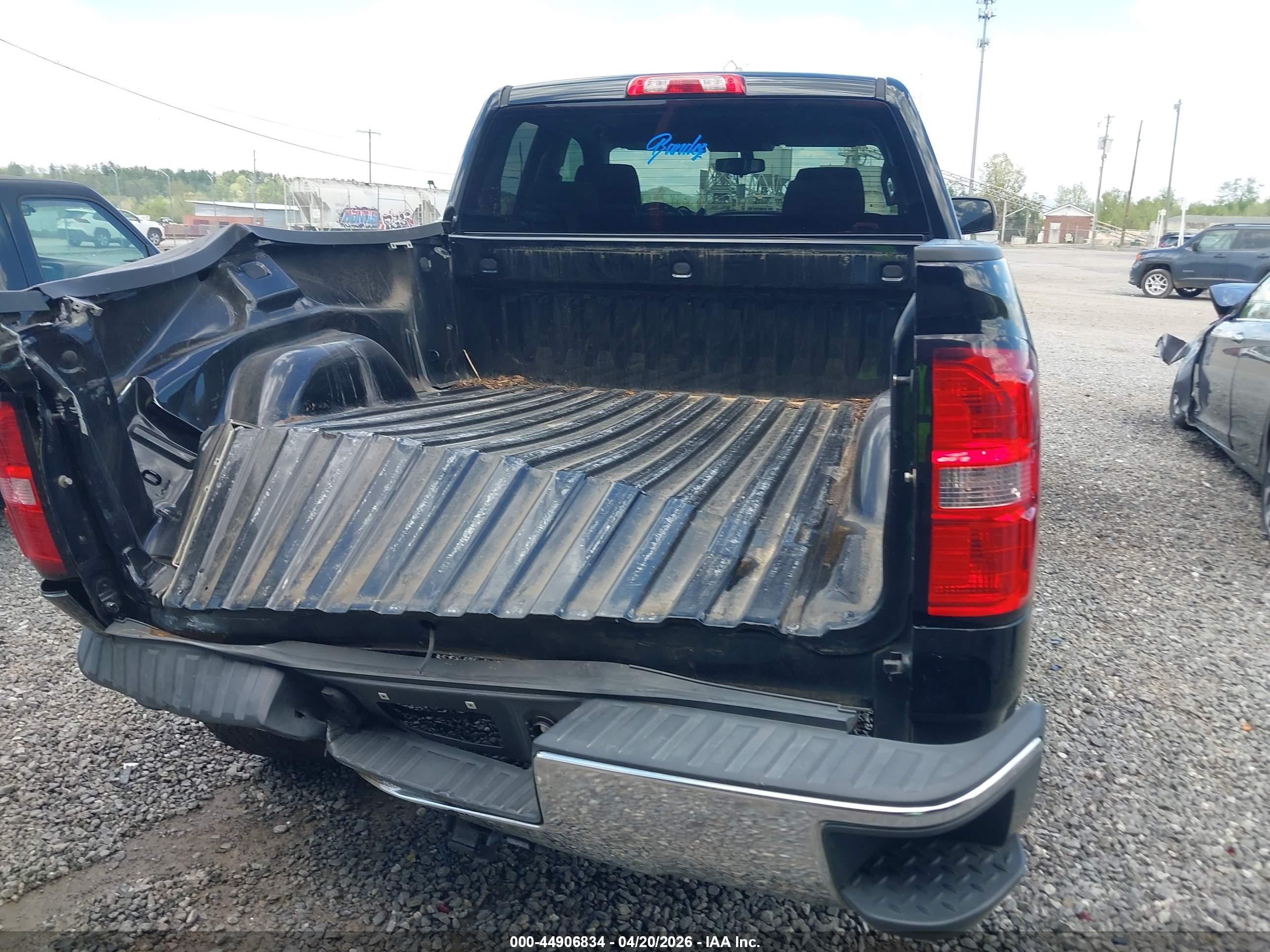 2015 Gmc Sierra 1500 Sle Black vin: 1GTV2UEC5FZ257735