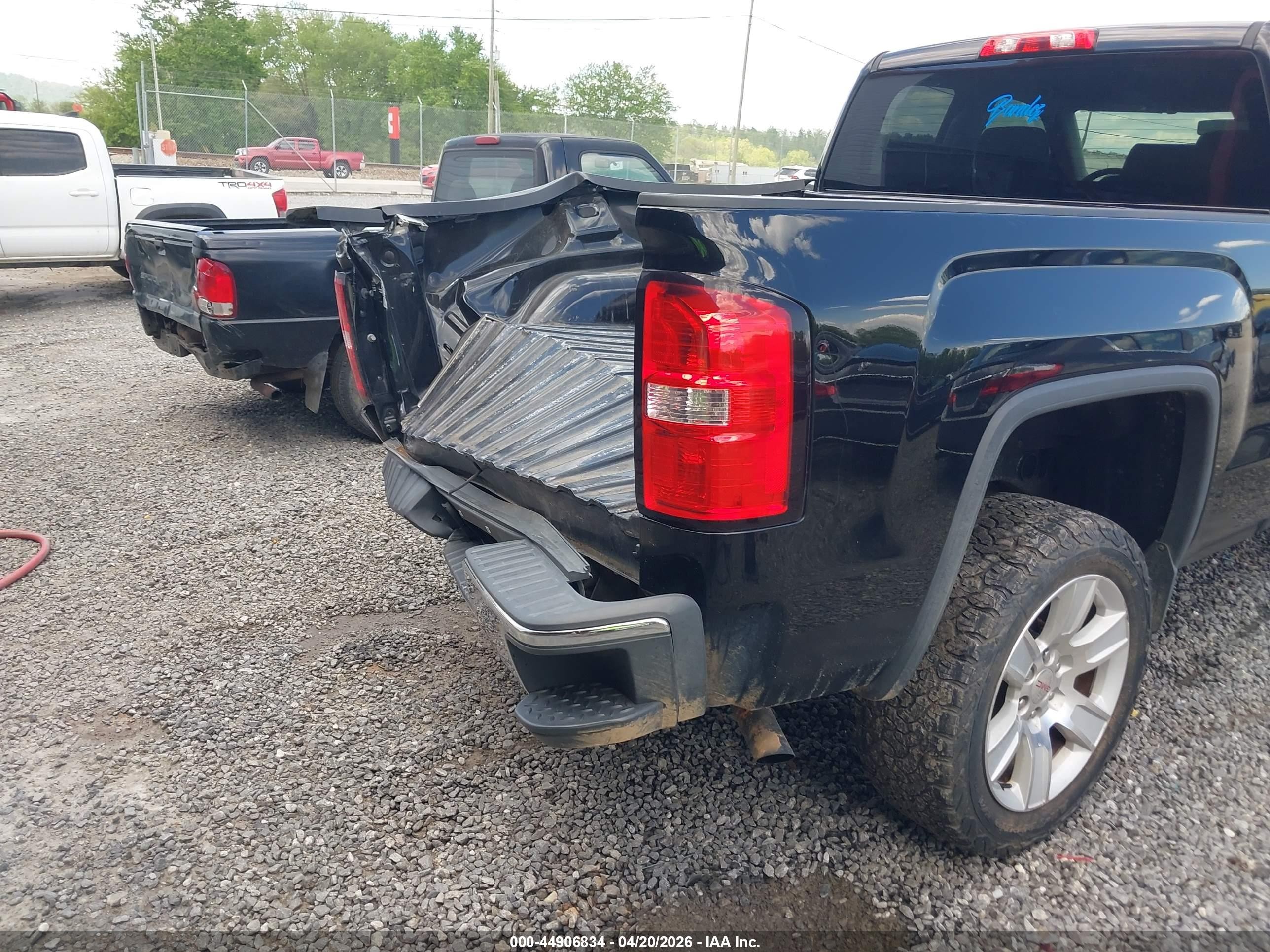 2015 Gmc Sierra 1500 Sle Black vin: 1GTV2UEC5FZ257735