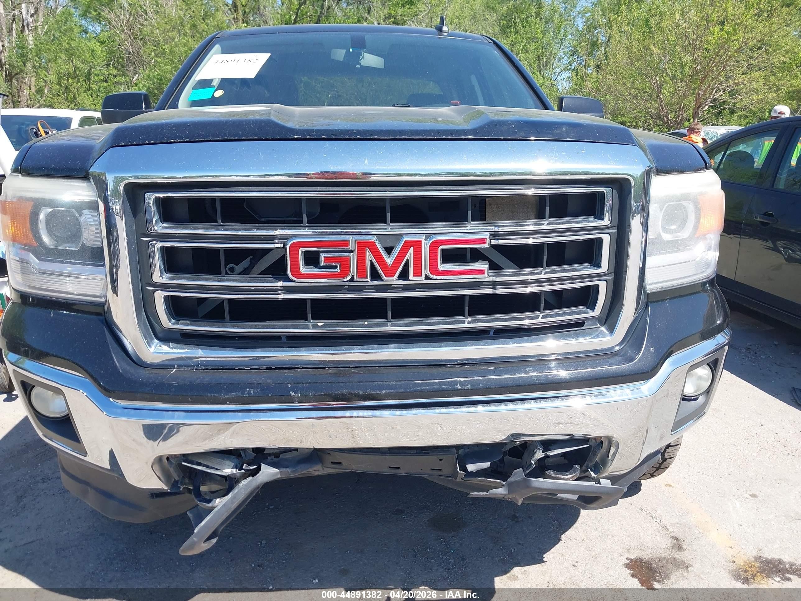 2015 Gmc Sierra 1500 Sle Black vin: 1GTV2UEC5FZ264782