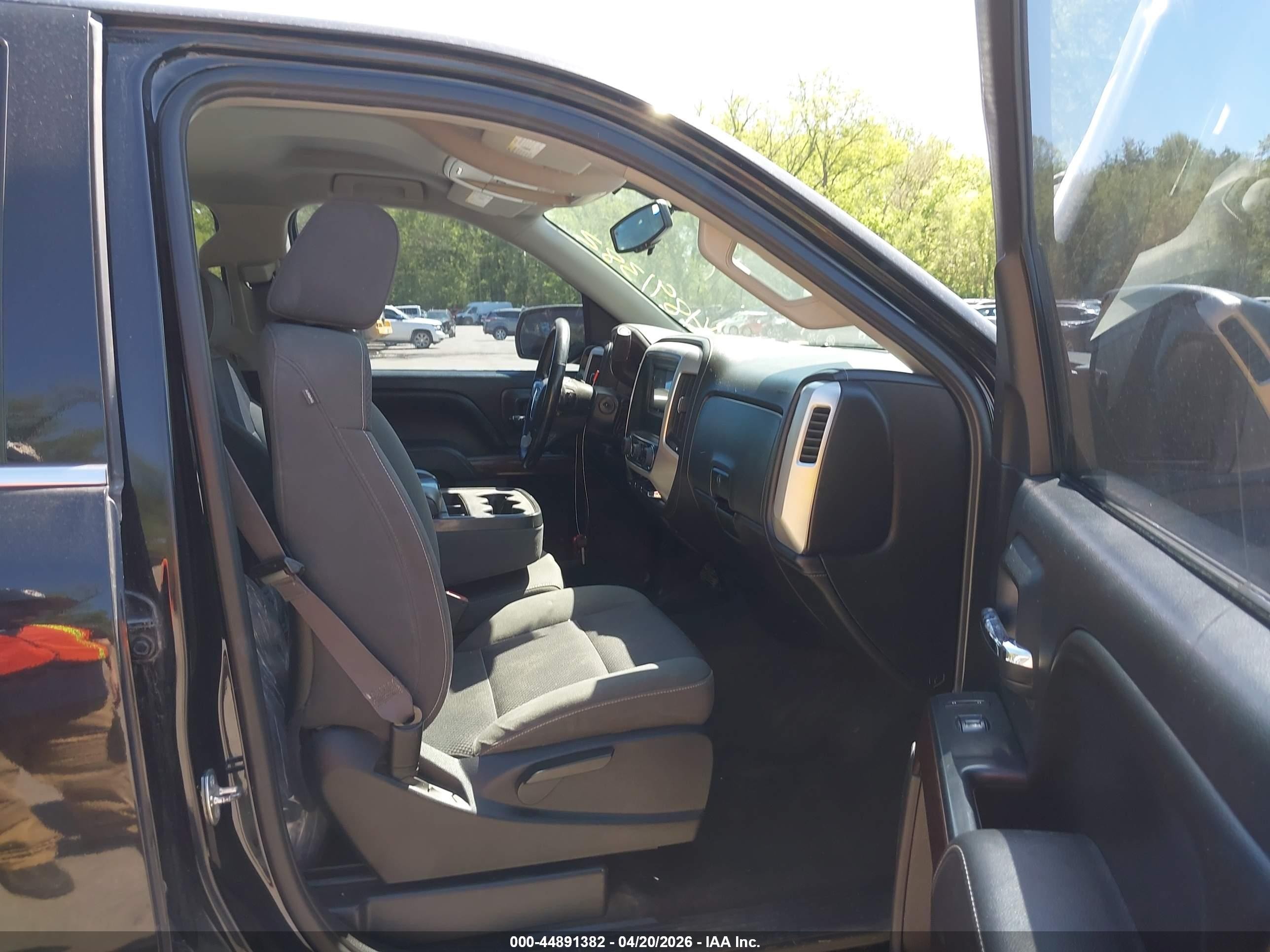 2015 Gmc Sierra 1500 Sle Black vin: 1GTV2UEC5FZ264782