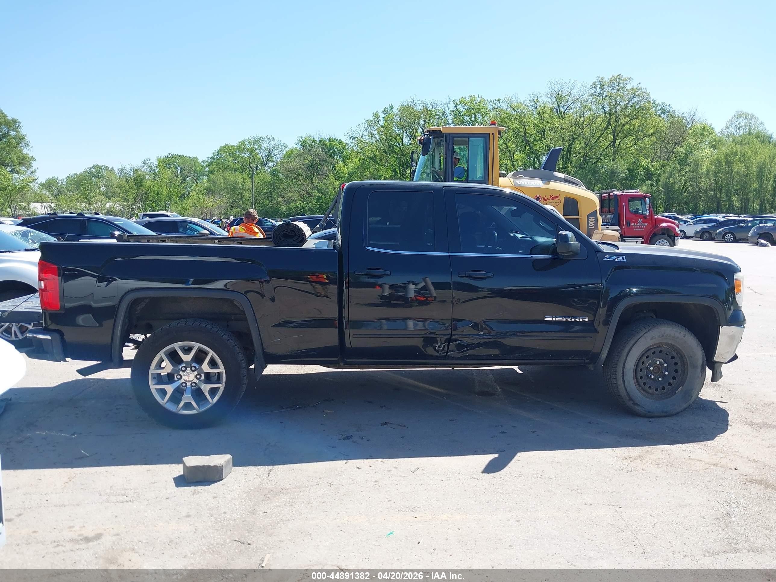 2015 Gmc Sierra 1500 Sle Black vin: 1GTV2UEC5FZ264782
