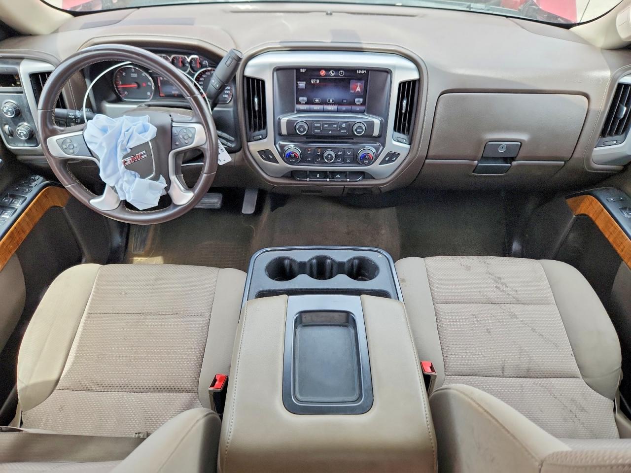 2015 Gmc Sierra K1500 Sle Red vin: 1GTV2UEC5FZ359858