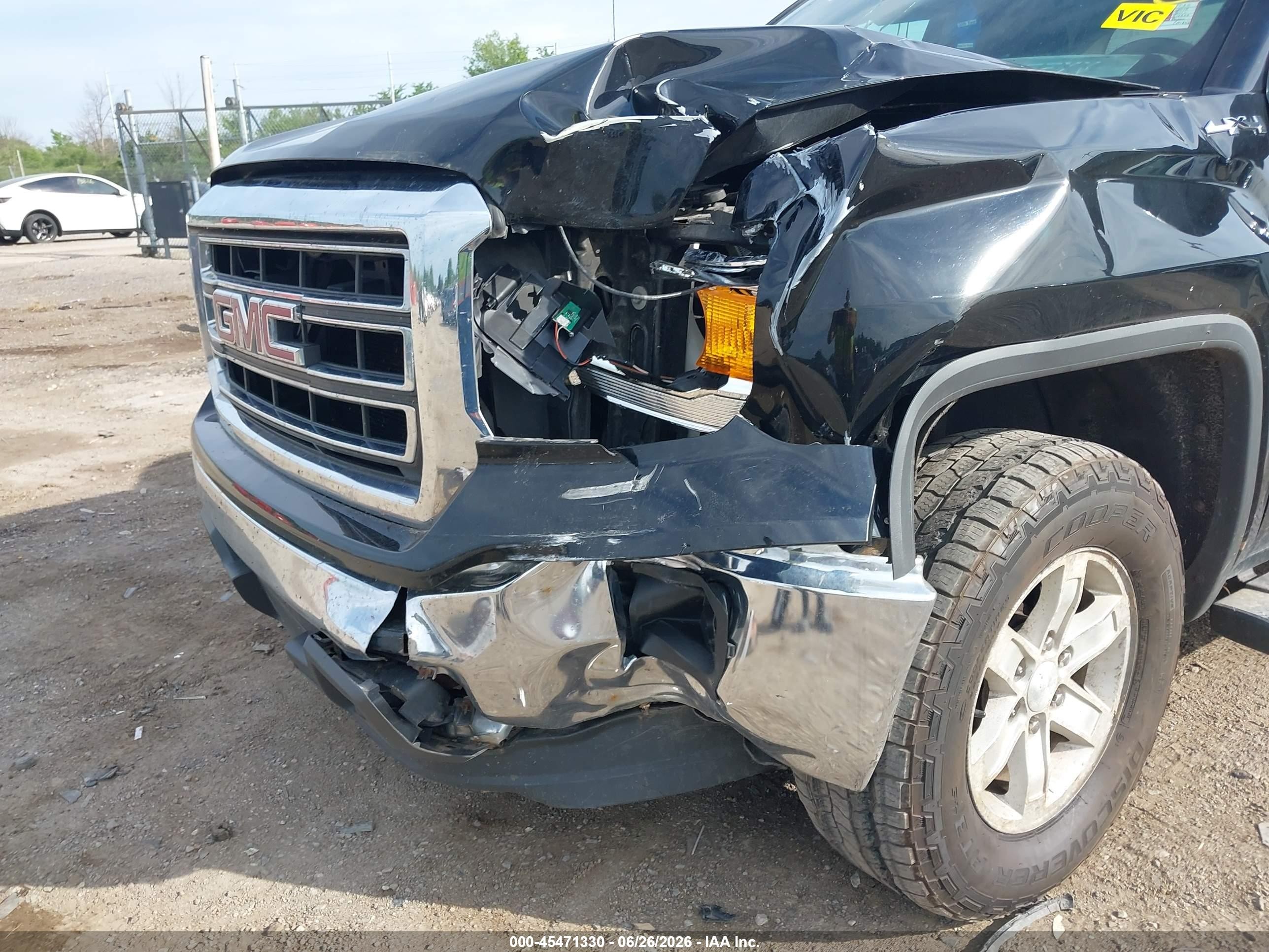 2015 Gmc Sierra 1500 Sle Black vin: 1GTV2UEC5FZ428435
