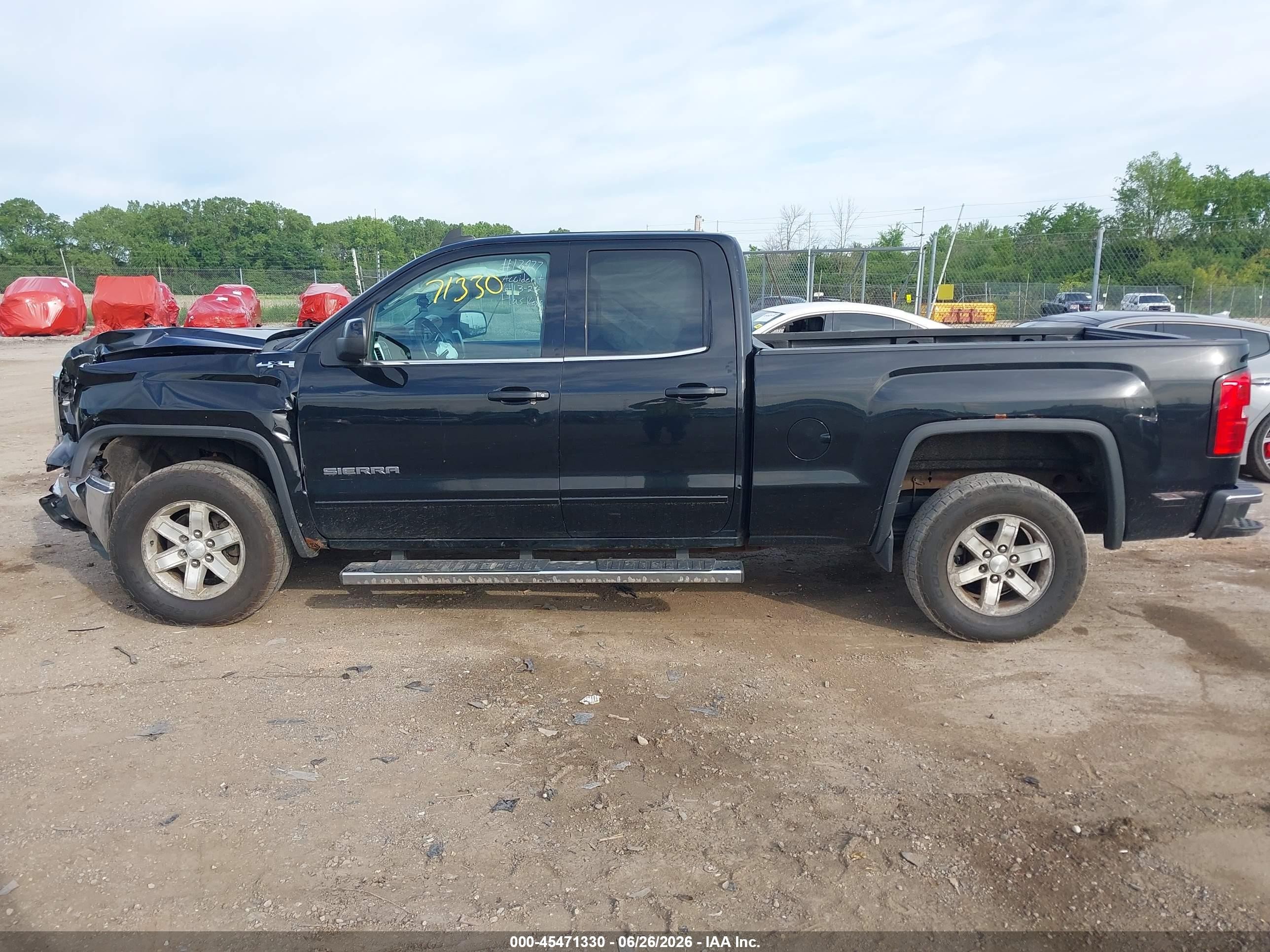 2015 Gmc Sierra 1500 Sle Black vin: 1GTV2UEC5FZ428435
