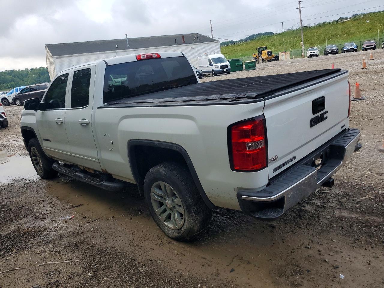 2014 Gmc Sierra K1500 Sle White vin: 1GTV2UEC6EZ319724