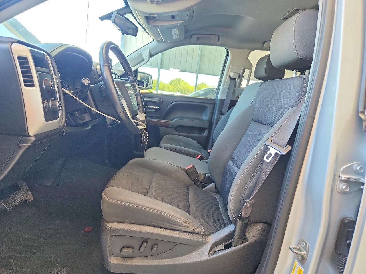2014 Gmc Sierra K1500 Sle Silver vin: 1GTV2UEC6EZ379227