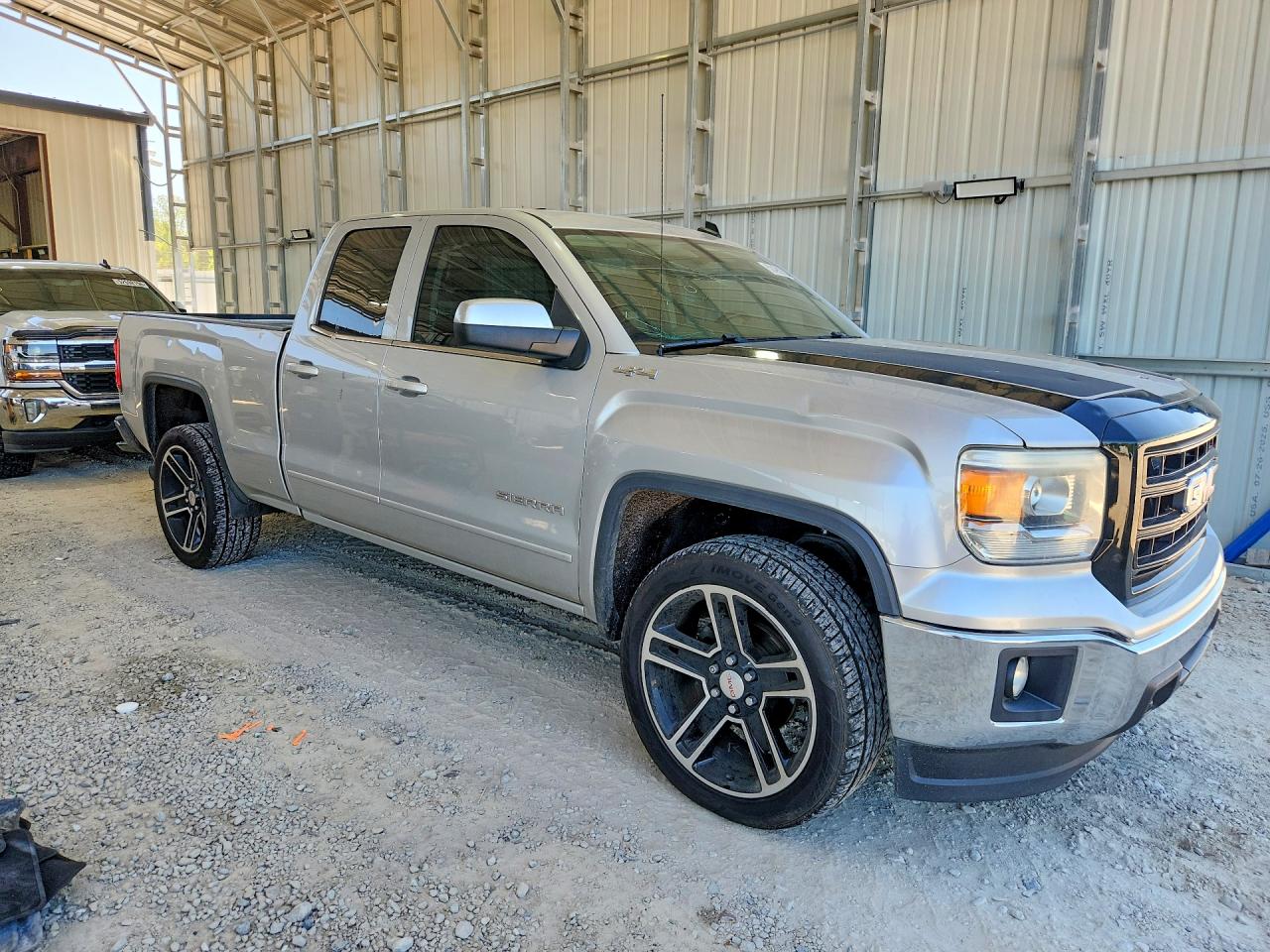 2014 Gmc Sierra K1500 Sle Silver vin: 1GTV2UEC6EZ379227