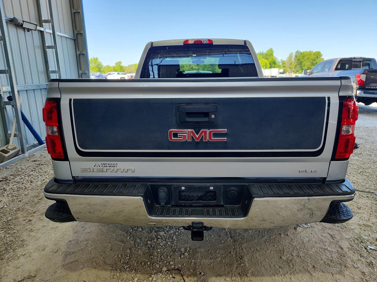 2014 Gmc Sierra K1500 Sle Silver vin: 1GTV2UEC6EZ379227