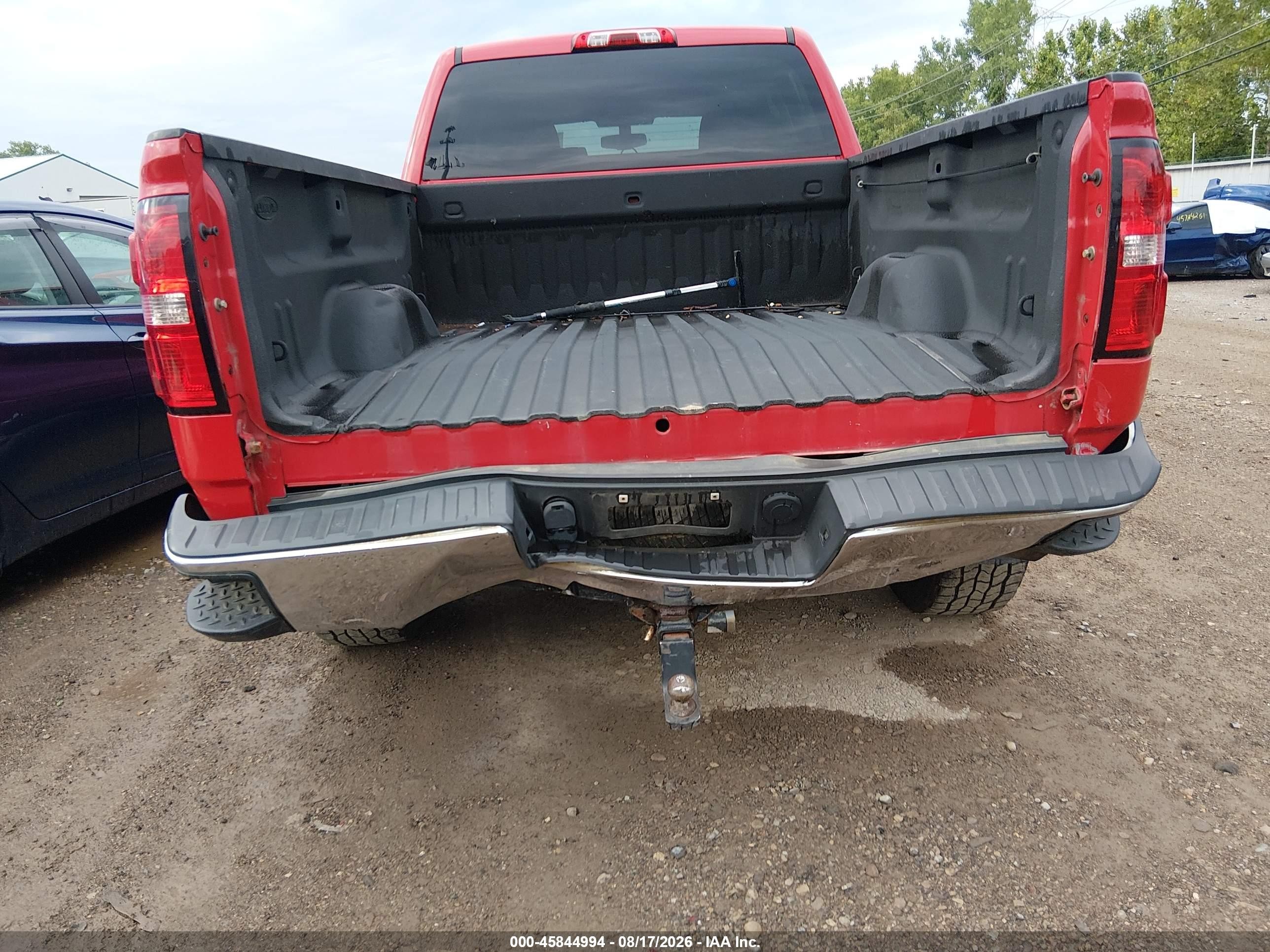 2014 Gmc Sierra 1500 Sle Красный vin: 1GTV2UEC6EZ385691