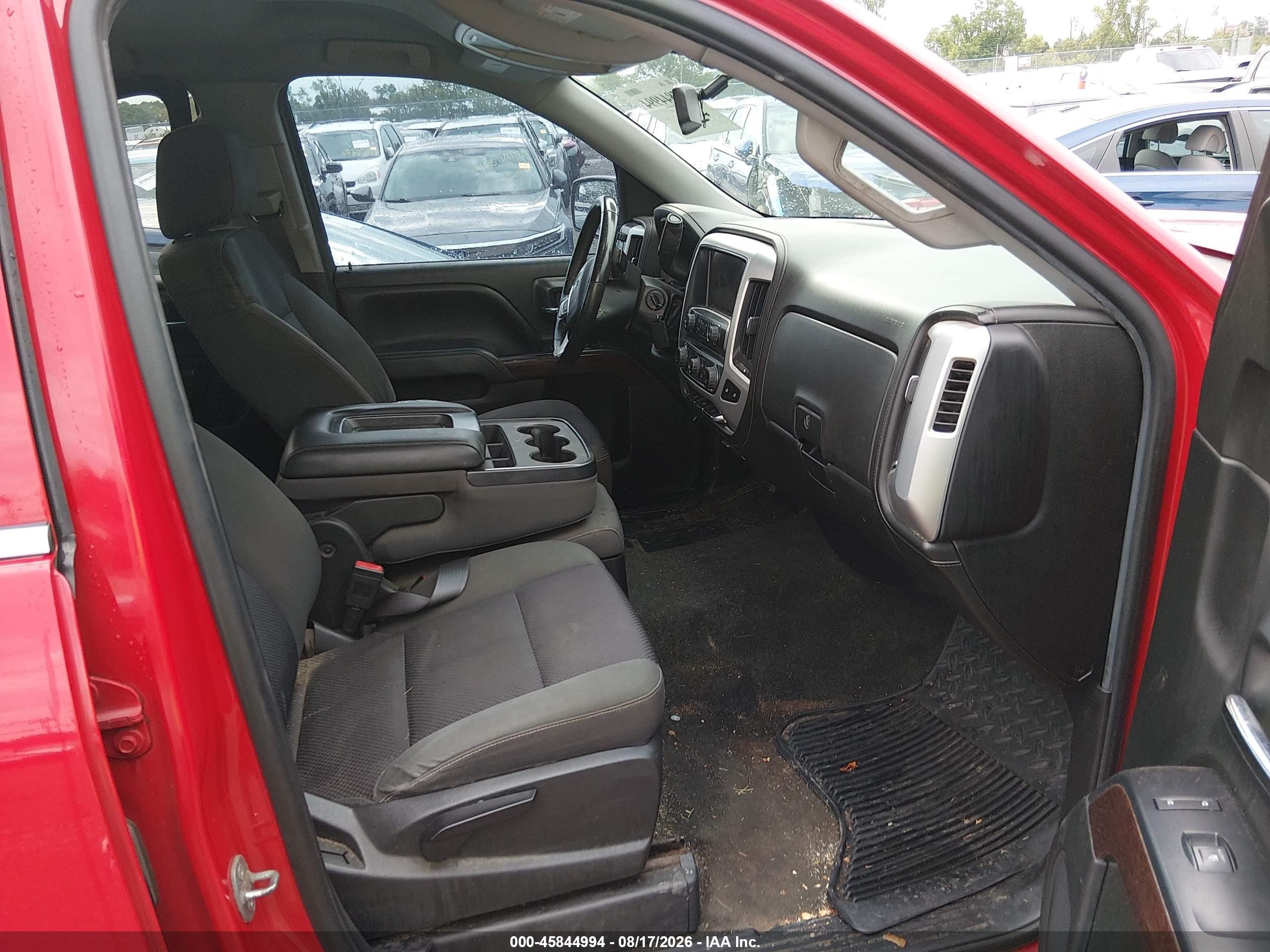 2014 Gmc Sierra 1500 Sle Красный vin: 1GTV2UEC6EZ385691
