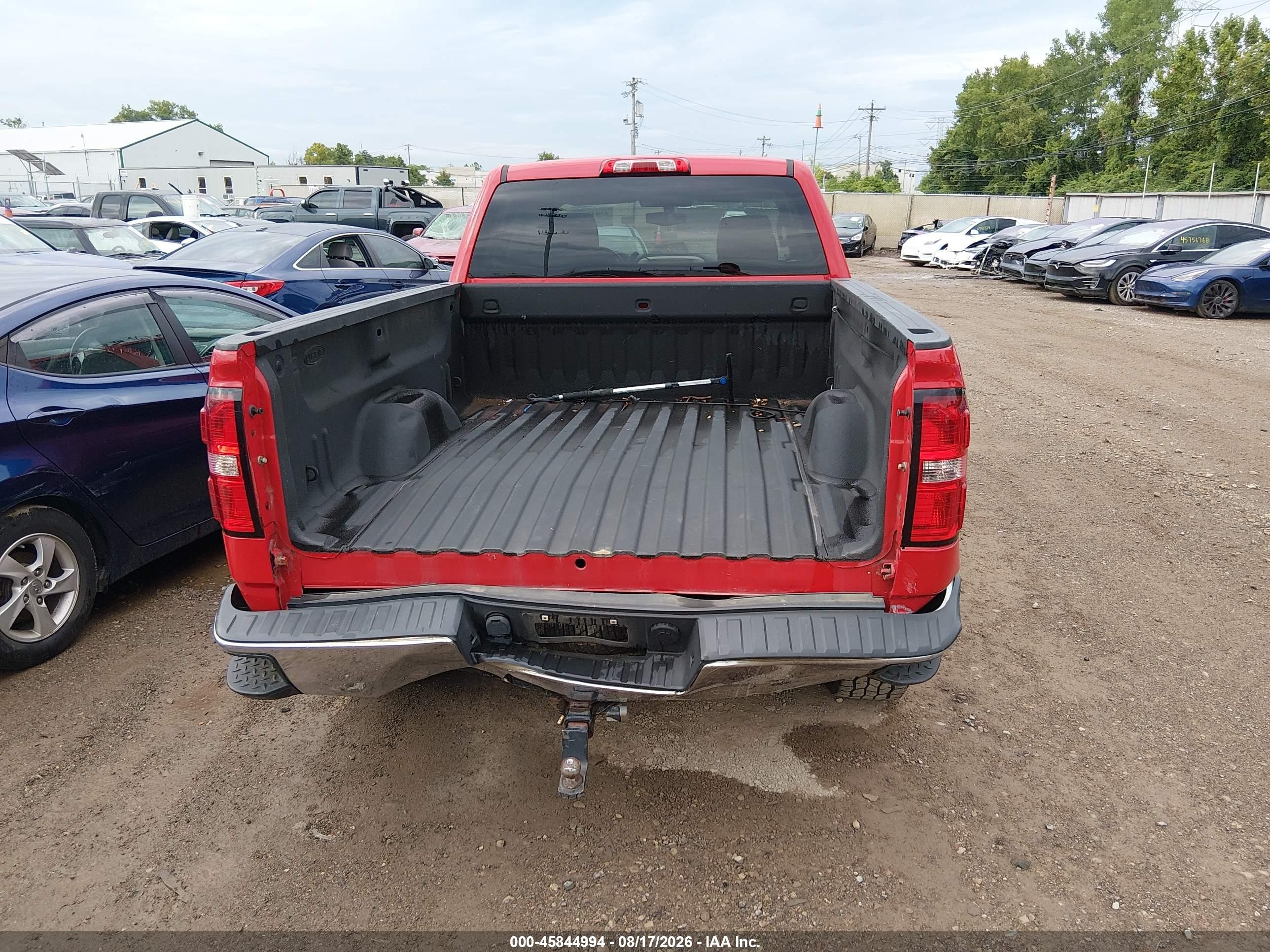 2014 Gmc Sierra 1500 Sle Красный vin: 1GTV2UEC6EZ385691