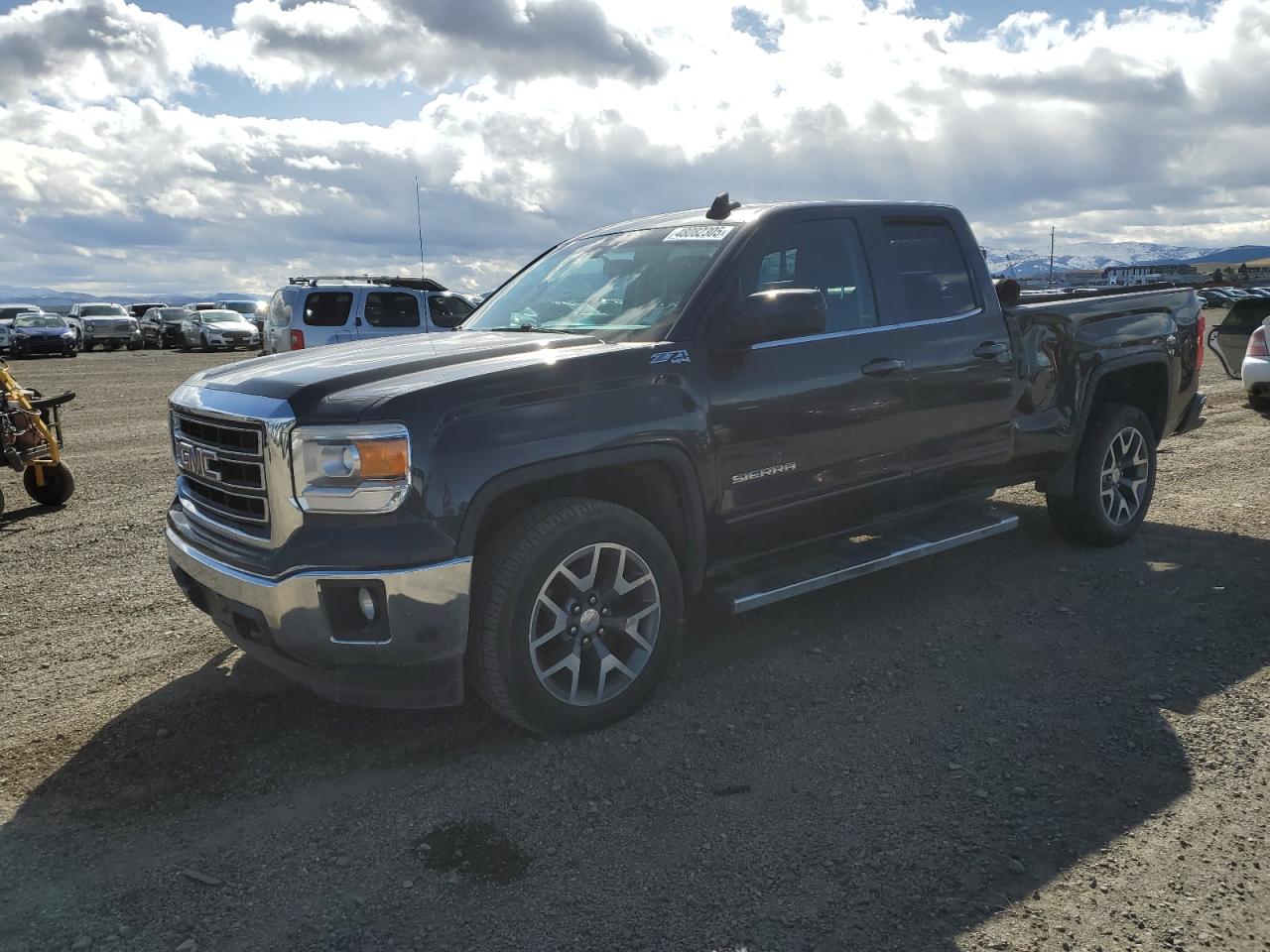 2015 Gmc Sierra K1500 Sle Black vin: 1GTV2UEC6FZ180700
