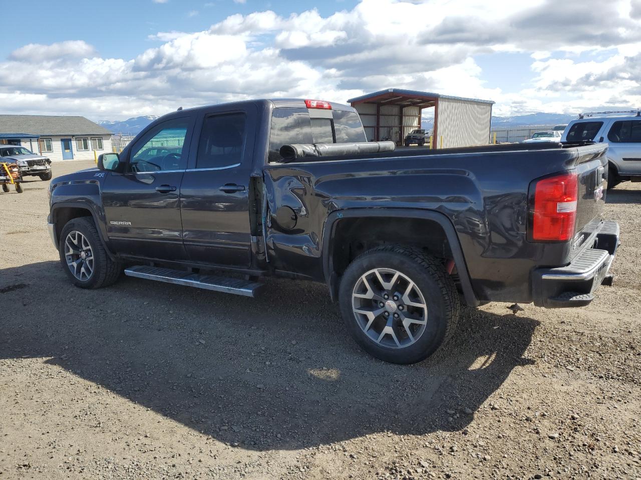 2015 Gmc Sierra K1500 Sle Black vin: 1GTV2UEC6FZ180700