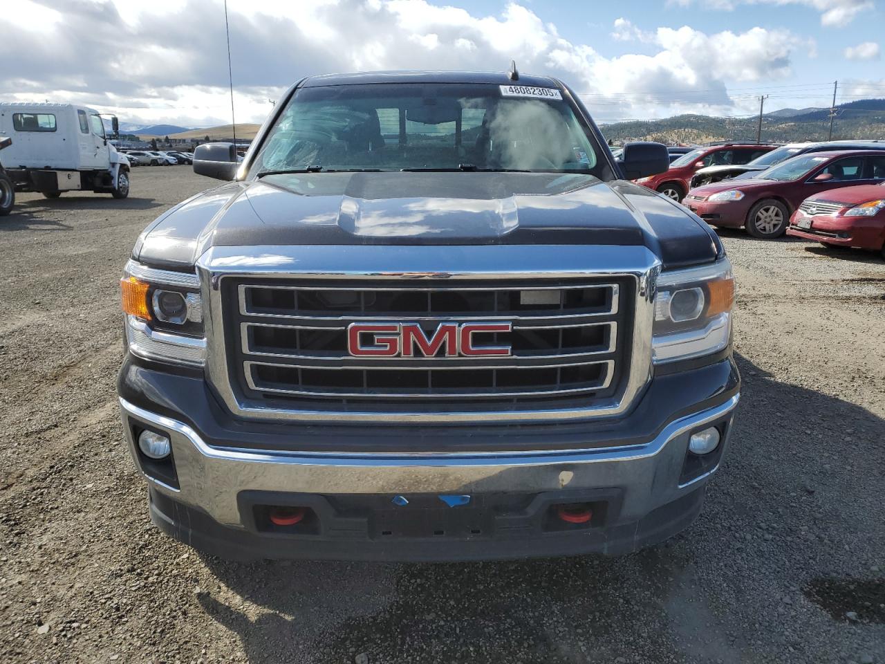 2015 Gmc Sierra K1500 Sle Black vin: 1GTV2UEC6FZ180700