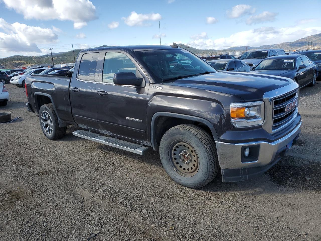 2015 Gmc Sierra K1500 Sle Black vin: 1GTV2UEC6FZ180700