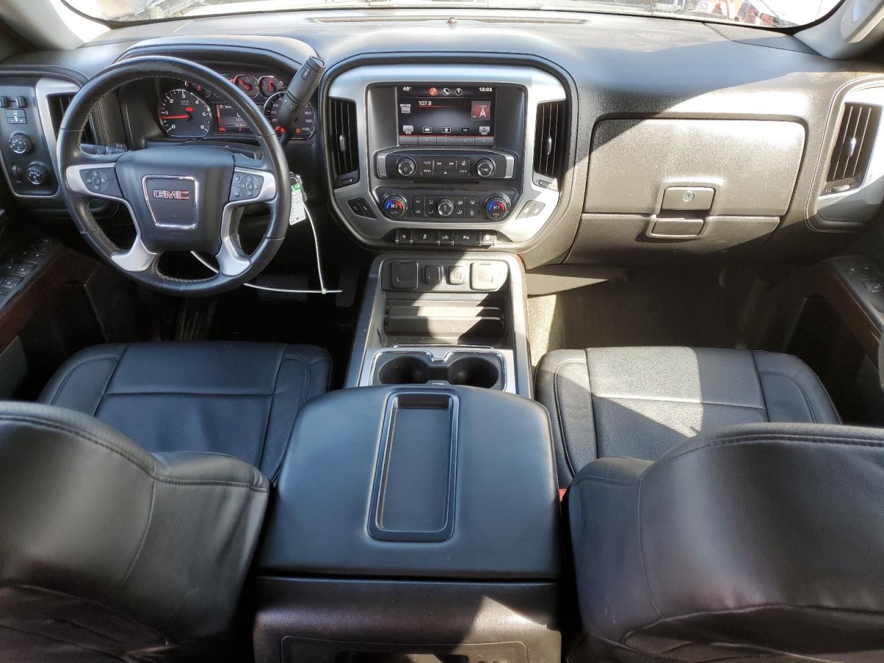 2015 Gmc Sierra K1500 Sle Black vin: 1GTV2UEC6FZ180700