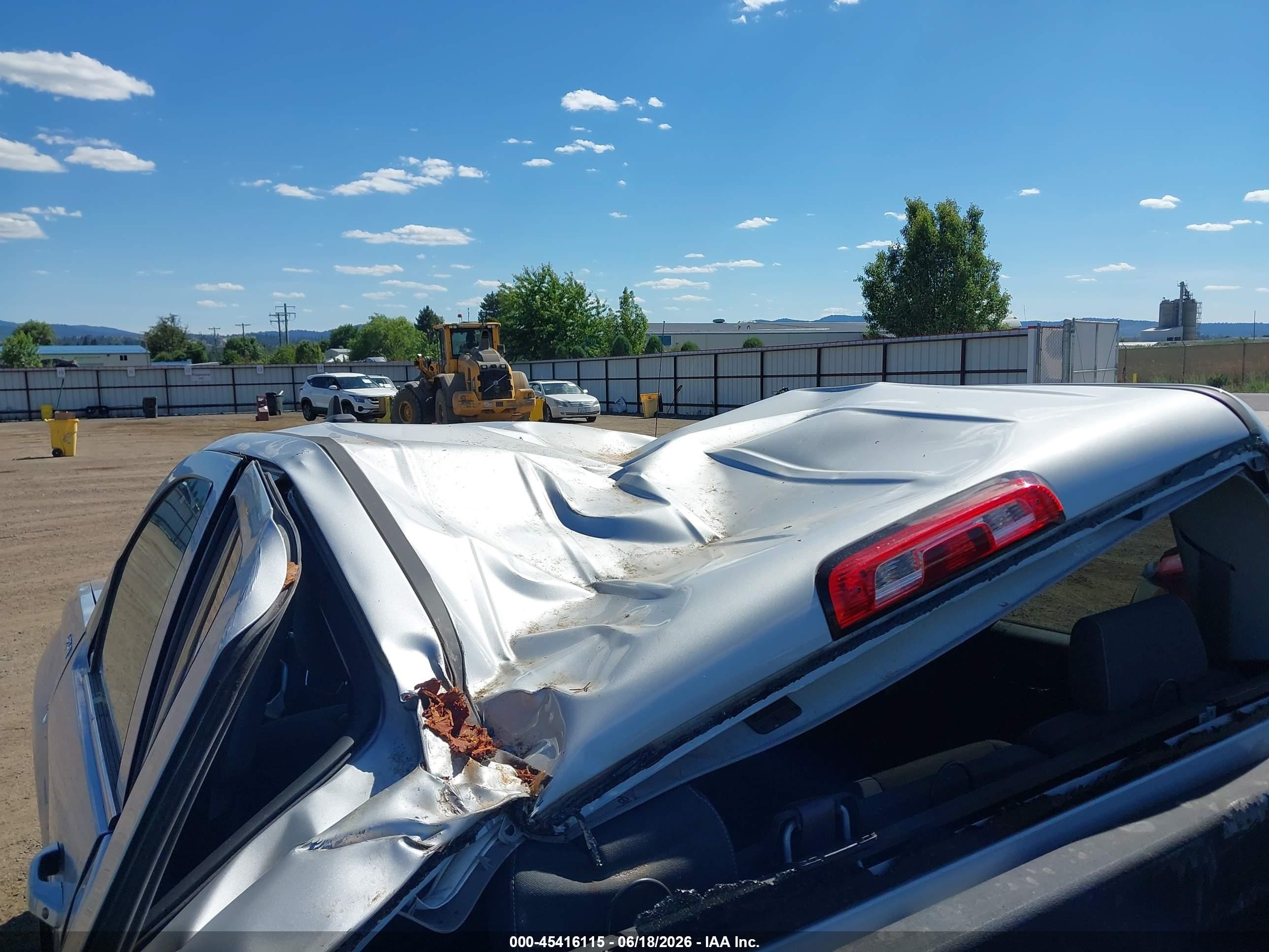 2015 Gmc Sierra 1500 Sle Silver vin: 1GTV2UEC6FZ204946