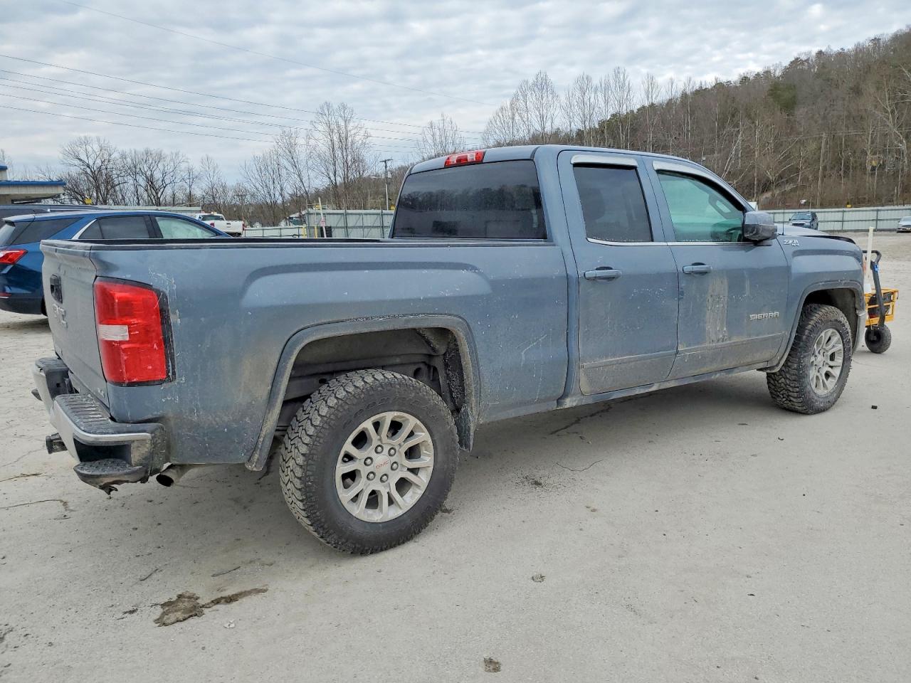 2015 Gmc Sierra K1500 Sle Silver vin: 1GTV2UEC6FZ250146