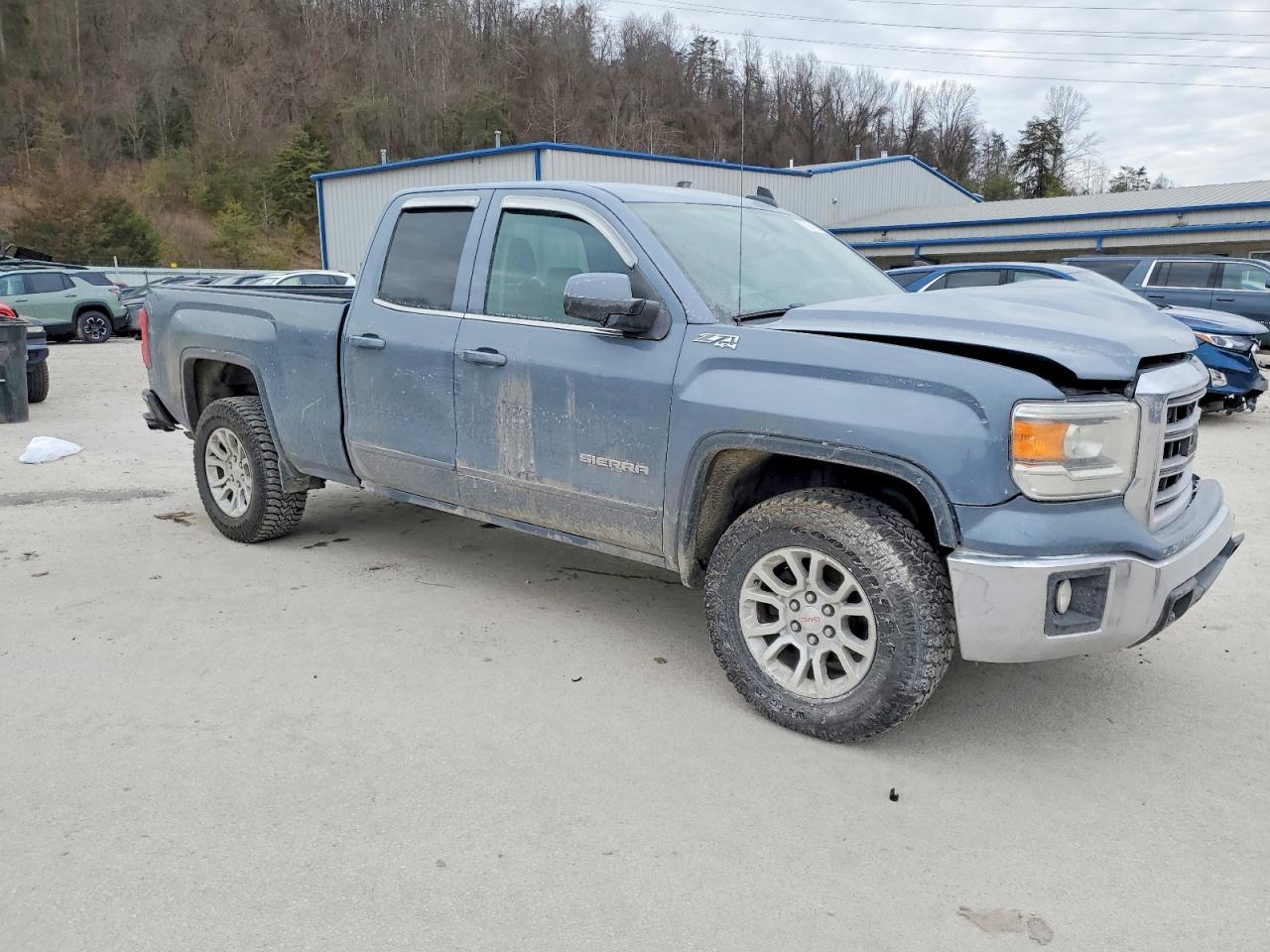 2015 Gmc Sierra K1500 Sle Silver vin: 1GTV2UEC6FZ250146