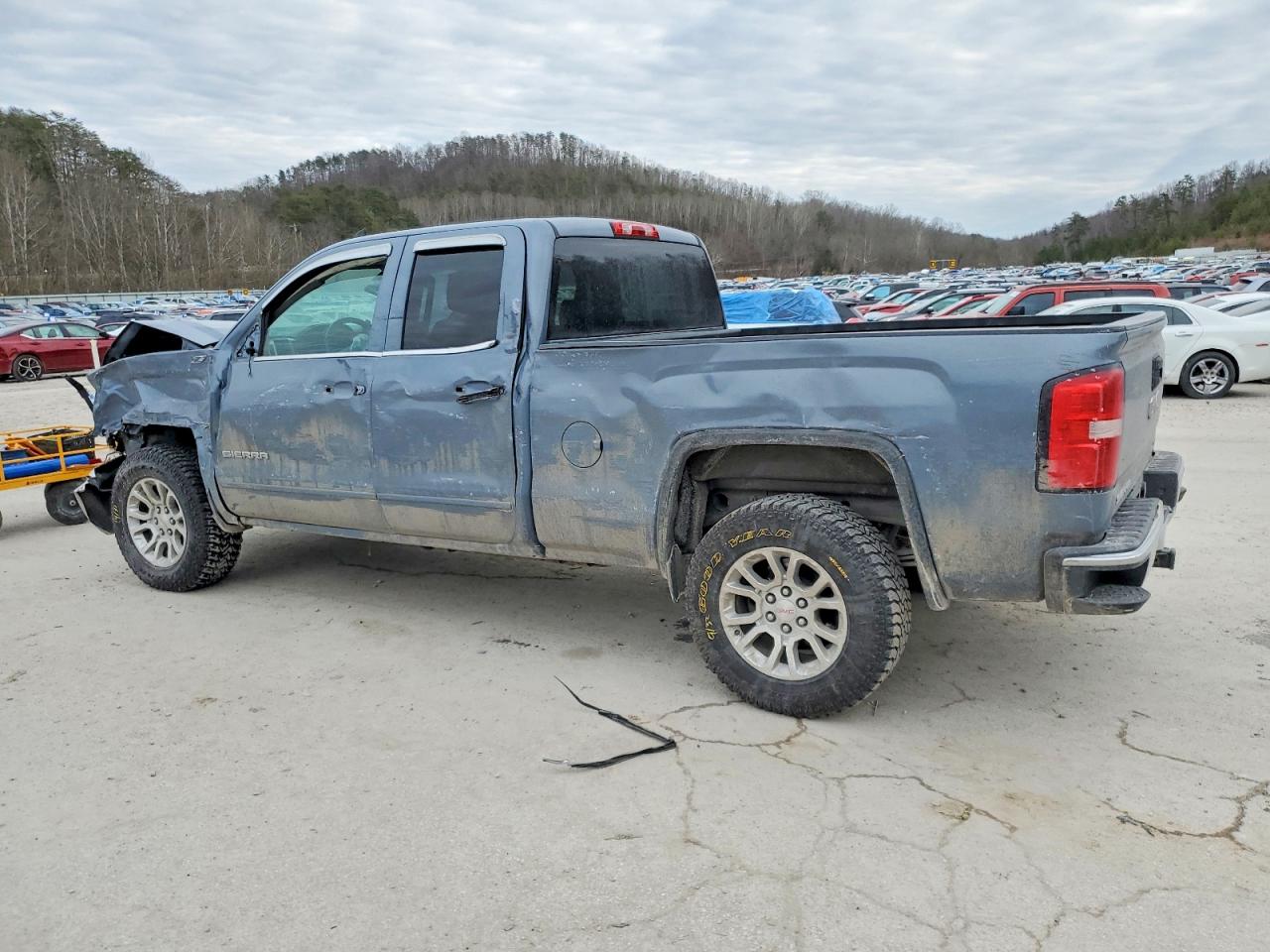2015 Gmc Sierra K1500 Sle Silver vin: 1GTV2UEC6FZ250146