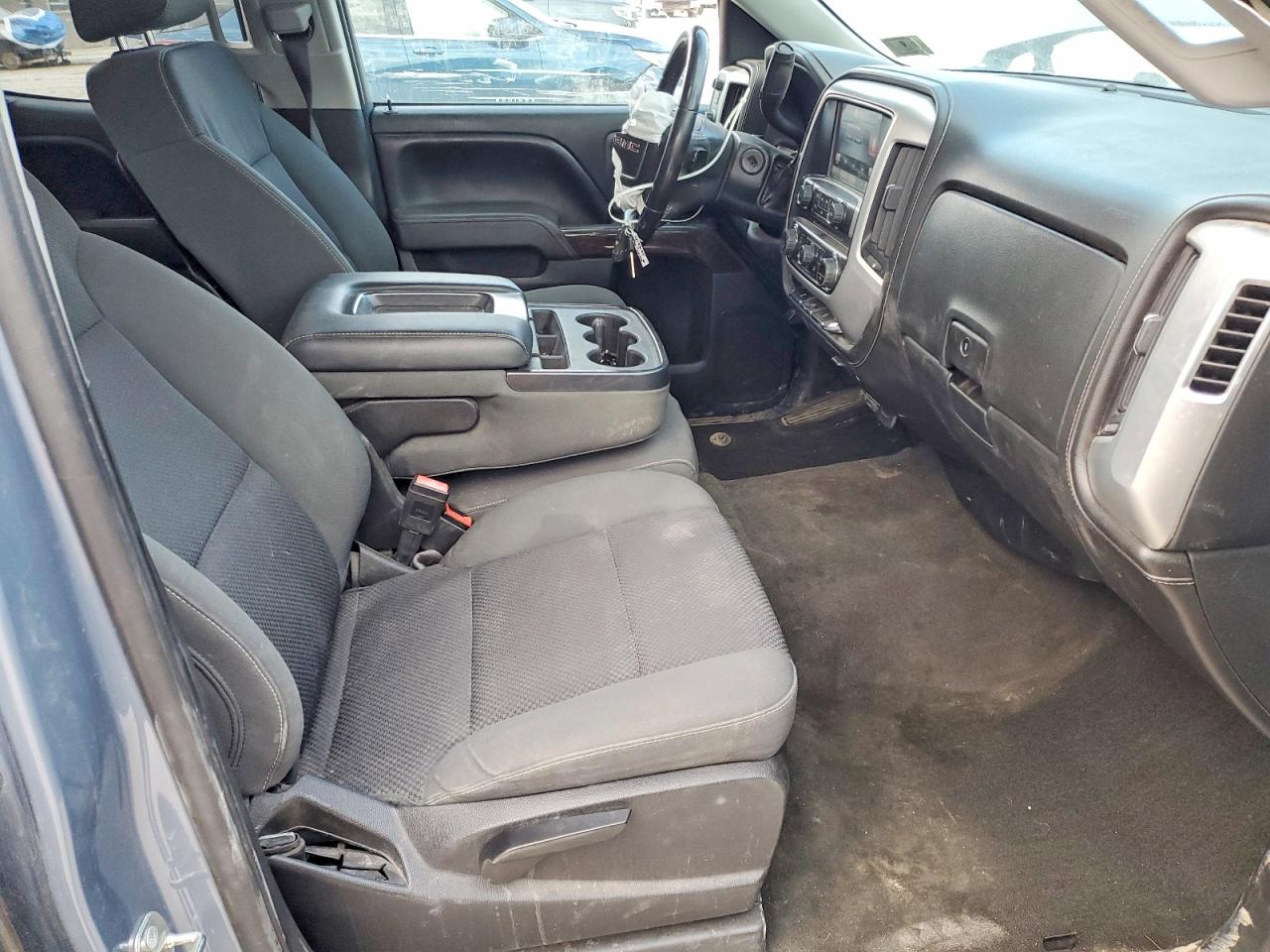 2015 Gmc Sierra K1500 Sle Silver vin: 1GTV2UEC6FZ250146