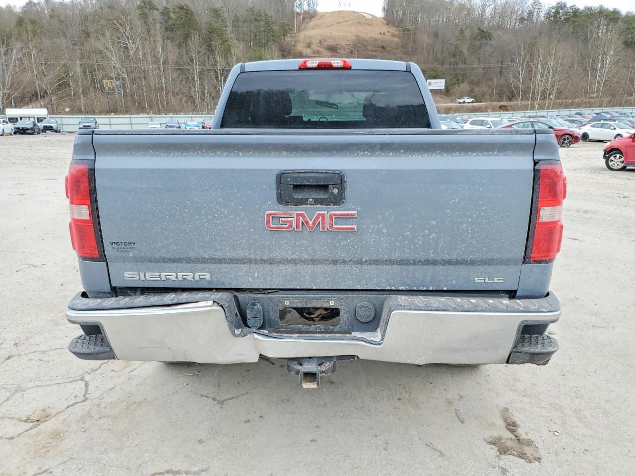 2015 Gmc Sierra K1500 Sle Silver vin: 1GTV2UEC6FZ250146