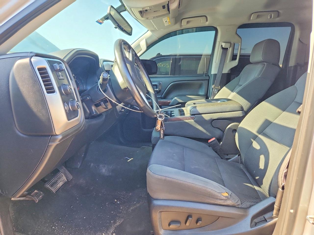 2015 Gmc Sierra K1500 Sle Silver vin: 1GTV2UEC6FZ381108