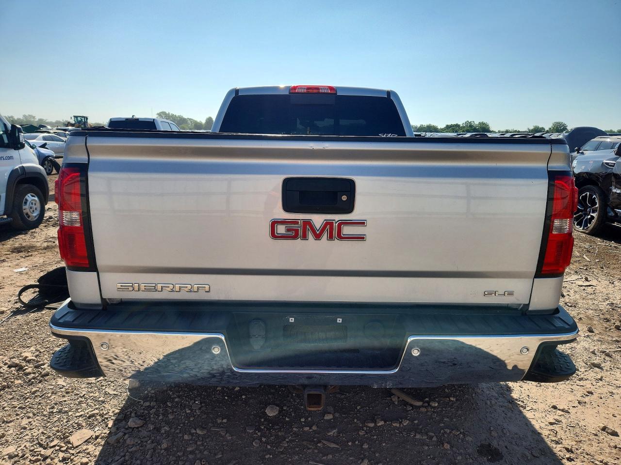 2015 Gmc Sierra K1500 Sle Silver vin: 1GTV2UEC6FZ381108