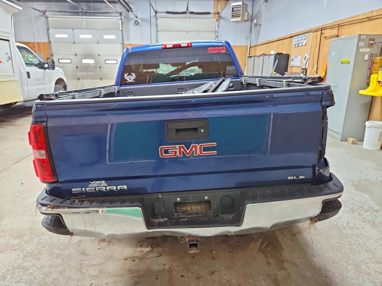 2015 Gmc Sierra K1500 Sle Синий vin: 1GTV2UEC6FZ429173