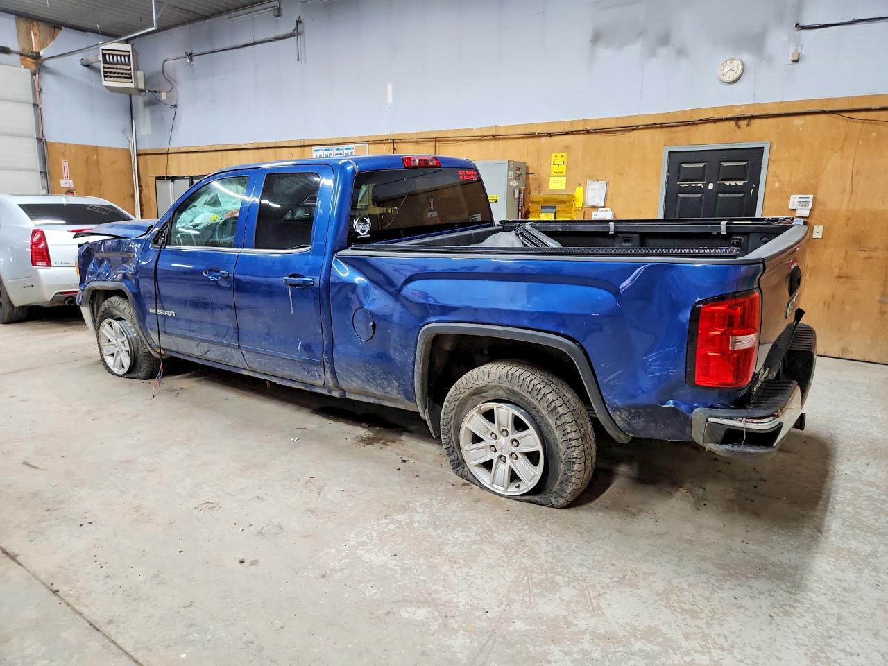2015 Gmc Sierra K1500 Sle Синий vin: 1GTV2UEC6FZ429173