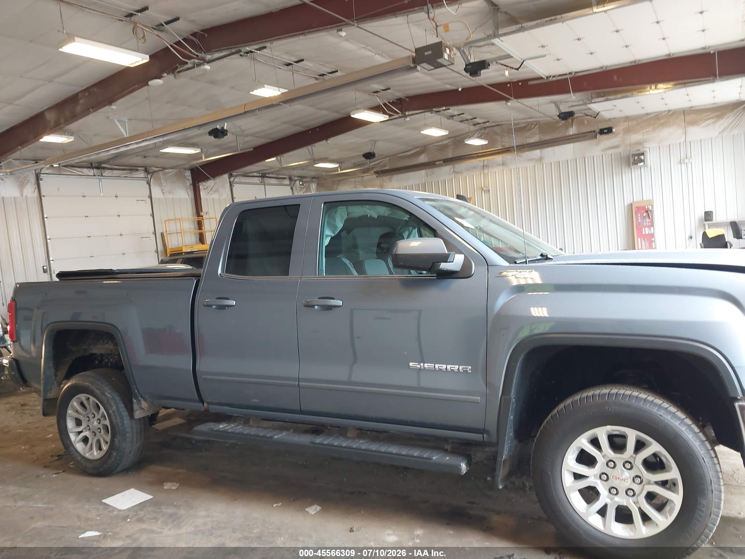 2015 Gmc Sierra 1500 Sle Blue vin: 1GTV2UEC6FZ436303