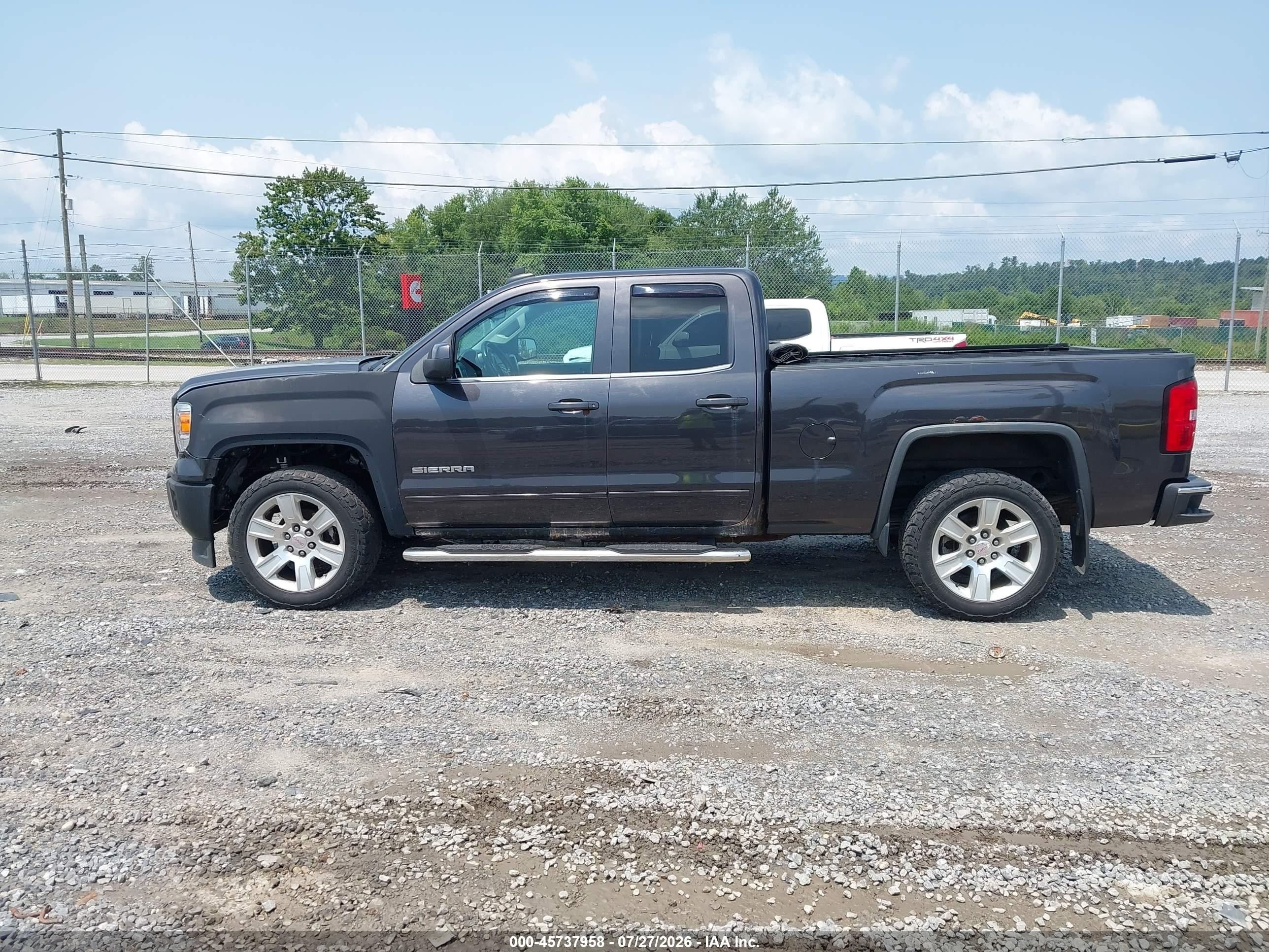 2015 Gmc Sierra 1500 Sle Black vin: 1GTV2UEC6FZ442330