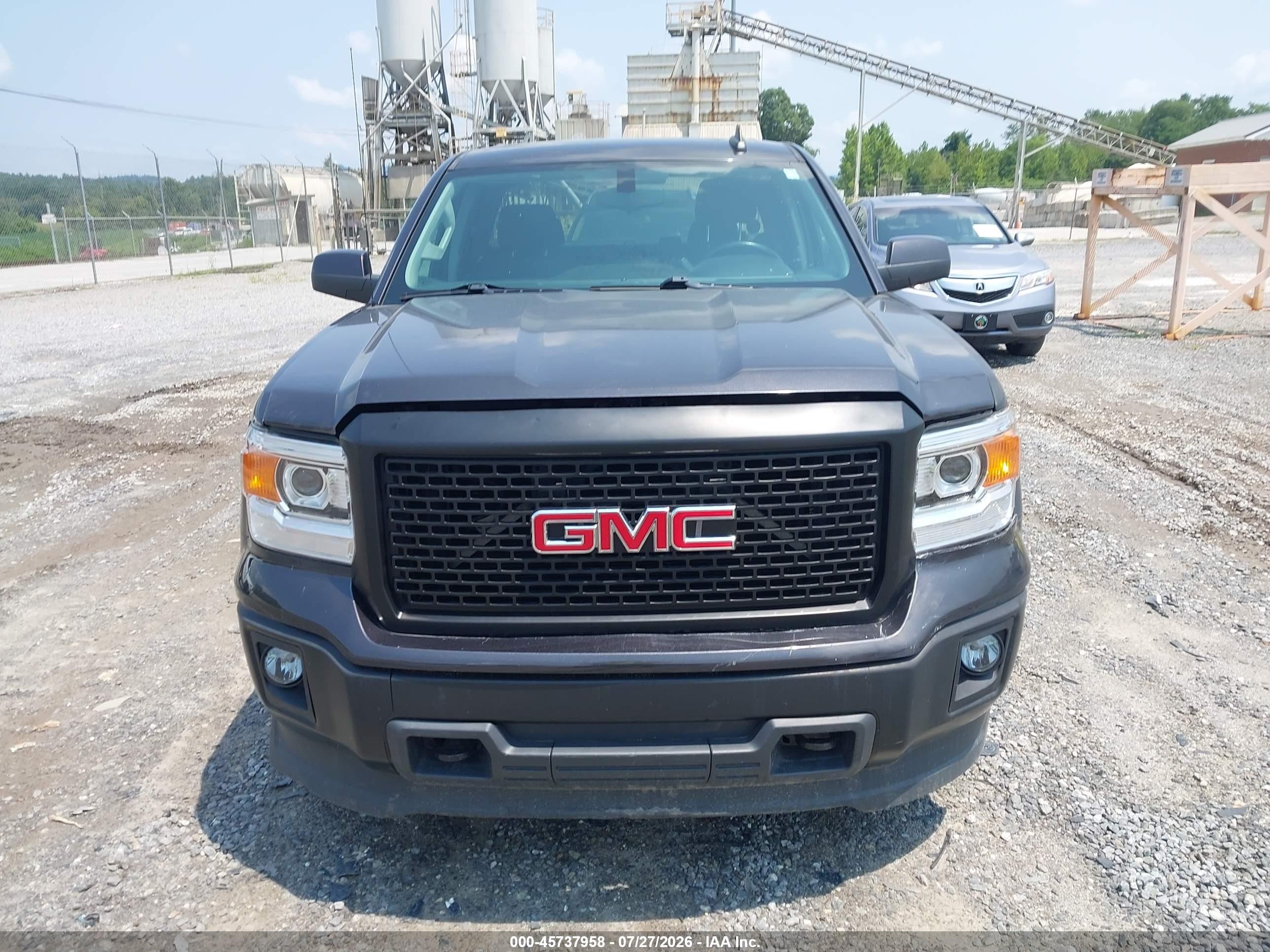 2015 Gmc Sierra 1500 Sle Black vin: 1GTV2UEC6FZ442330