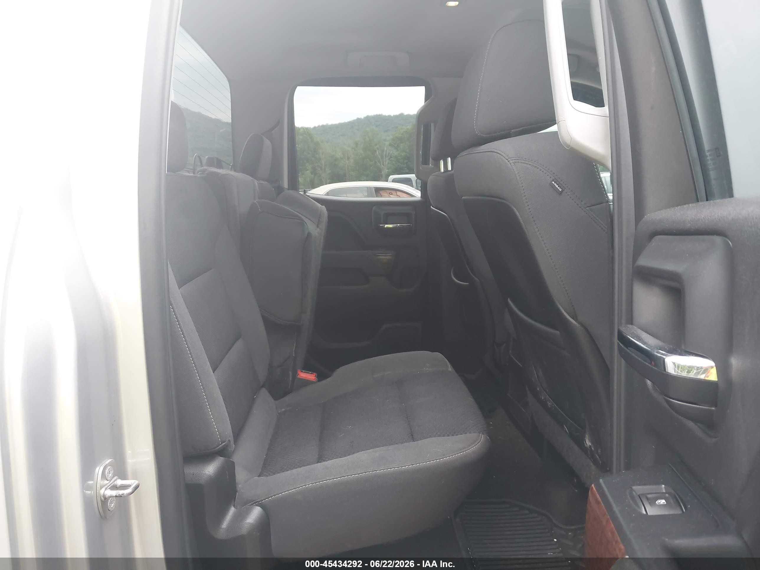 2015 Gmc Sierra 1500 Sle Silver vin: 1GTV2UEC6FZ444420