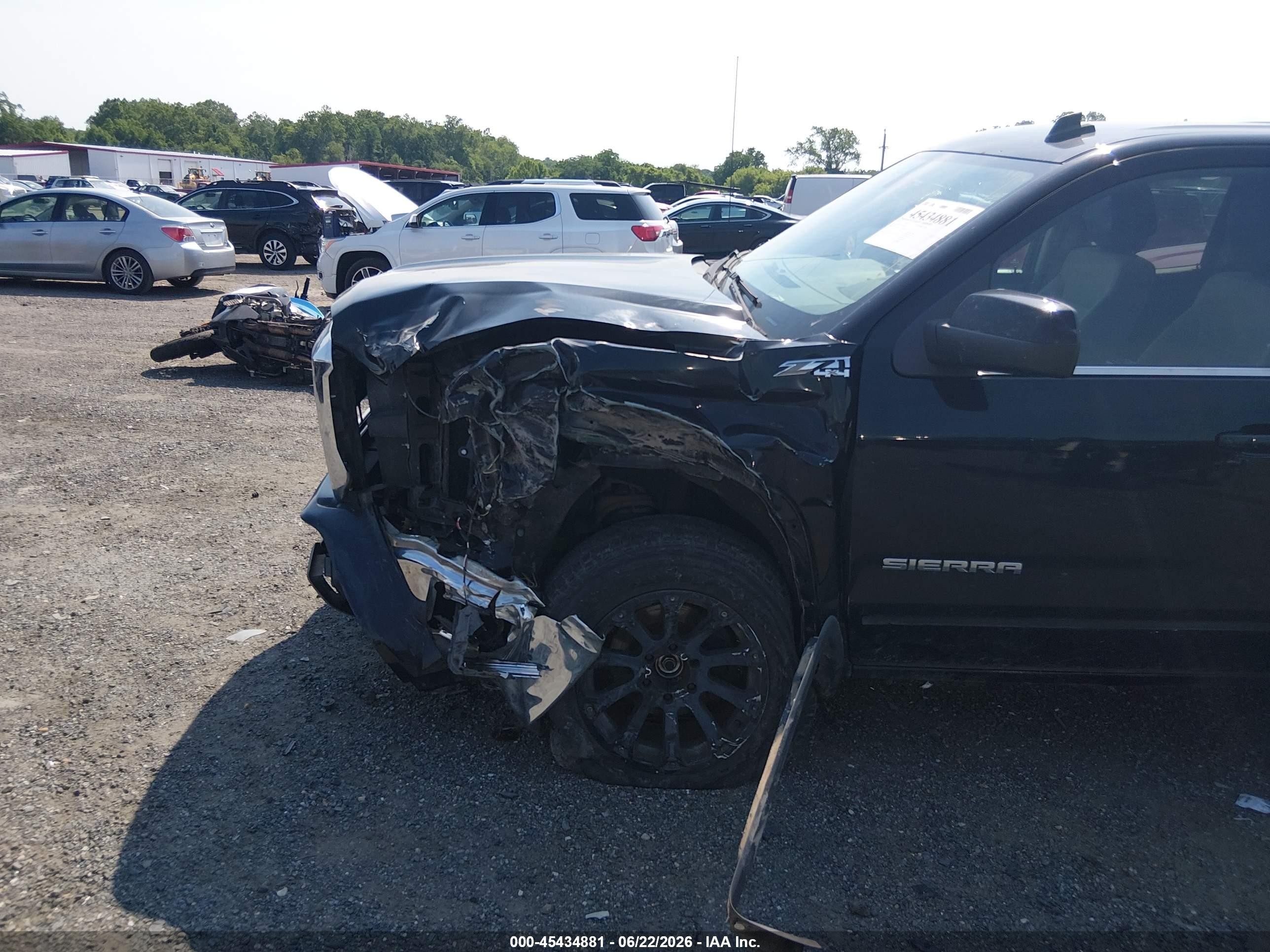 2014 Gmc Sierra 1500 Sle Black vin: 1GTV2UEC7EZ238988