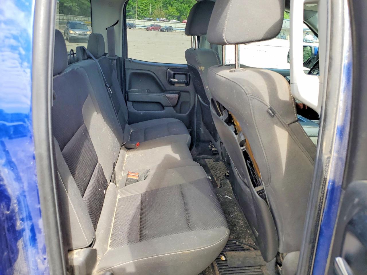2014 Gmc Sierra K1500 Sle Blue vin: 1GTV2UEC7EZ318758