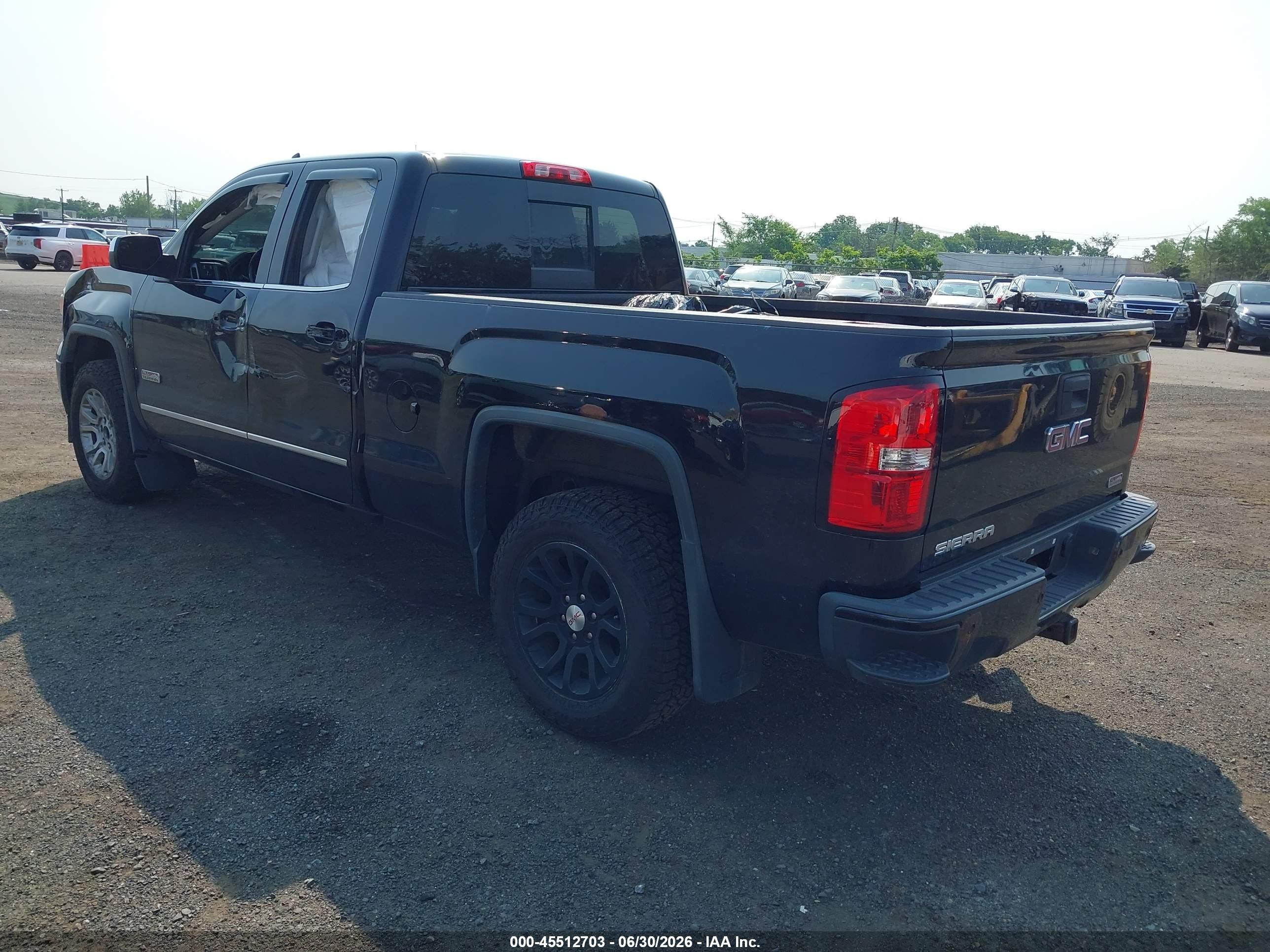 2015 Gmc Sierra 1500 Sle Black vin: 1GTV2UEC7FZ180740