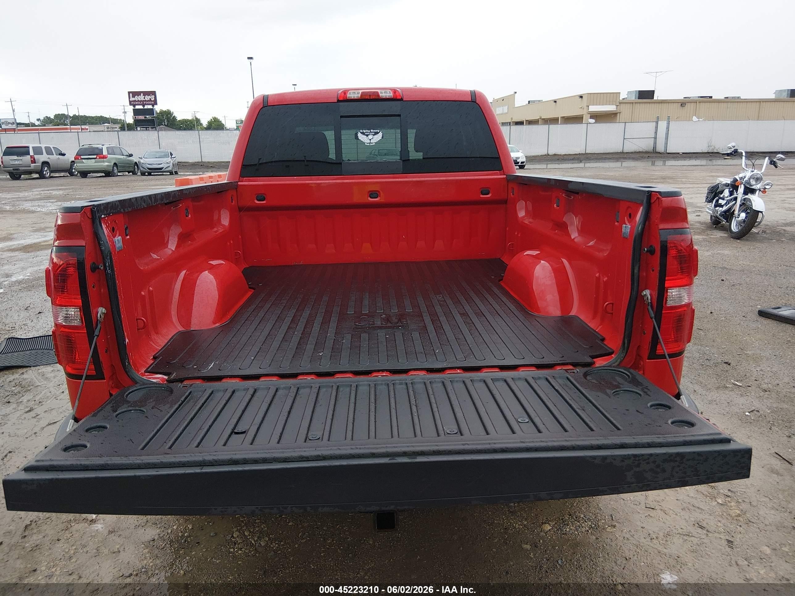 2015 Gmc Sierra 1500 Sle Red vin: 1GTV2UEC7FZ210349