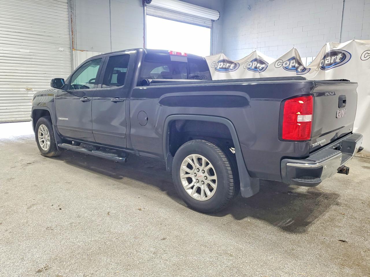 2015 Gmc Sierra K1500 Sle Gray vin: 1GTV2UEC7FZ239530