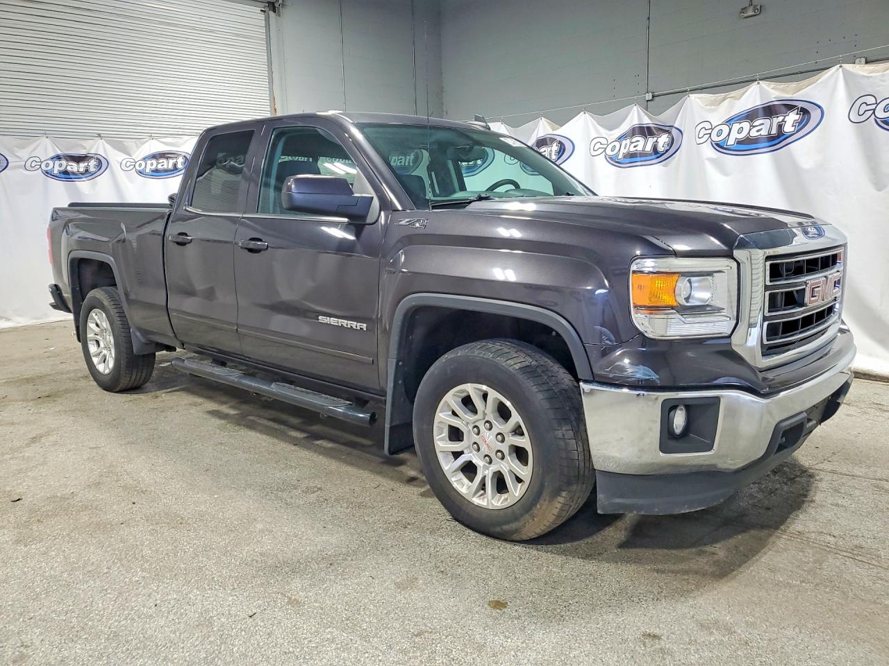 2015 Gmc Sierra K1500 Sle Gray vin: 1GTV2UEC7FZ239530