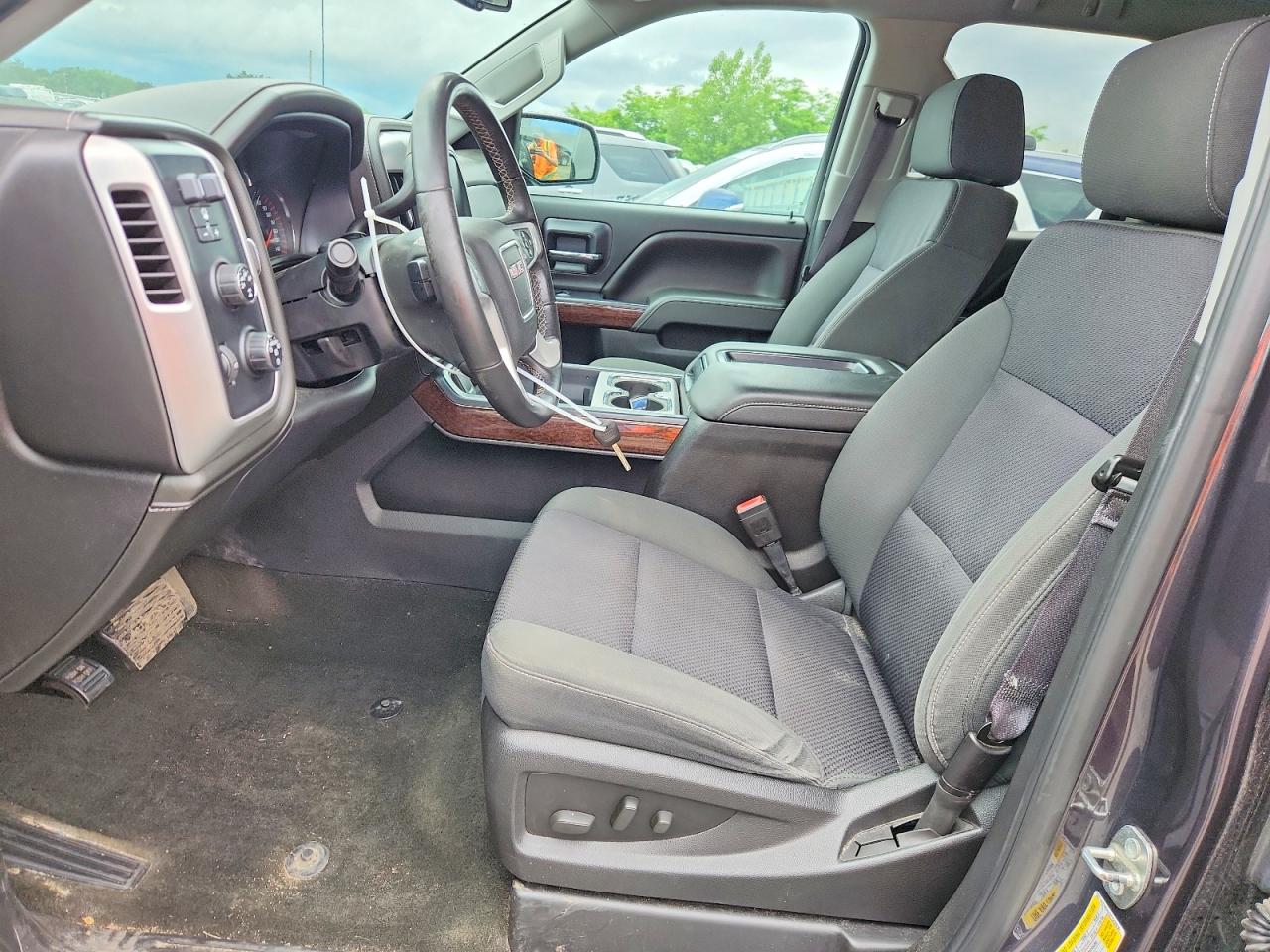 2015 Gmc Sierra K1500 Sle Gray vin: 1GTV2UEC7FZ239530