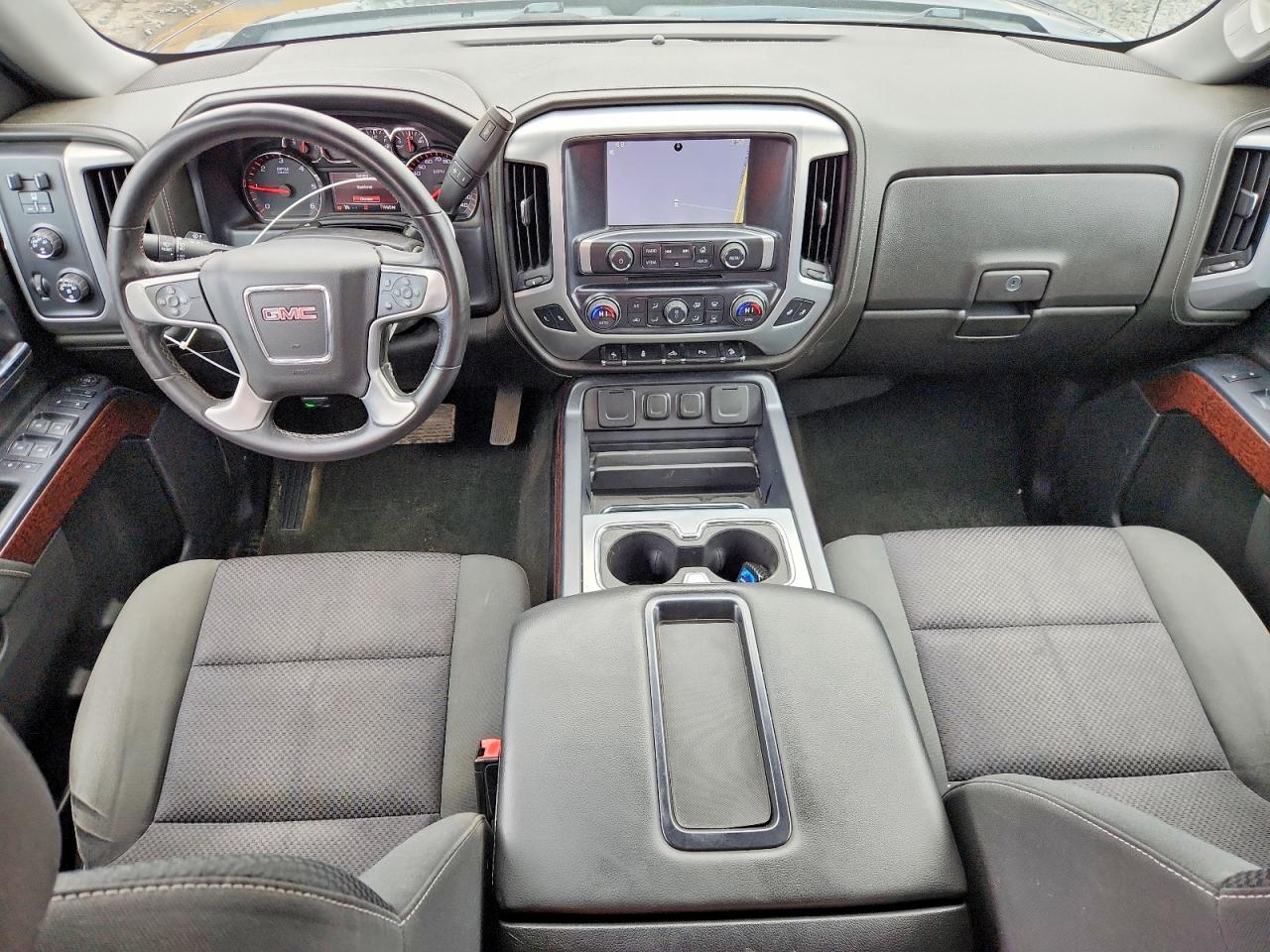 2015 Gmc Sierra K1500 Sle Gray vin: 1GTV2UEC7FZ239530