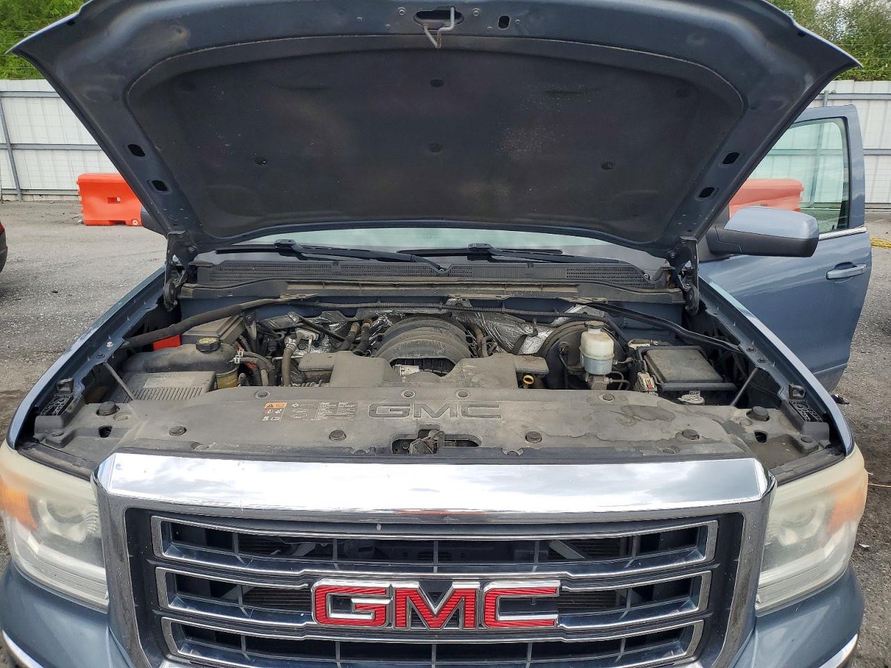 2015 Gmc Sierra K1500 Sle Blue vin: 1GTV2UEC7FZ261785