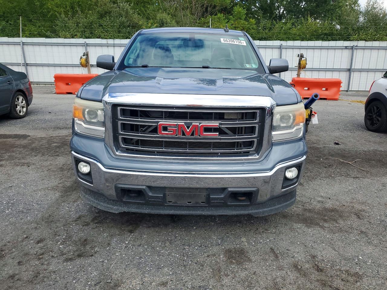 2015 Gmc Sierra K1500 Sle Blue vin: 1GTV2UEC7FZ261785